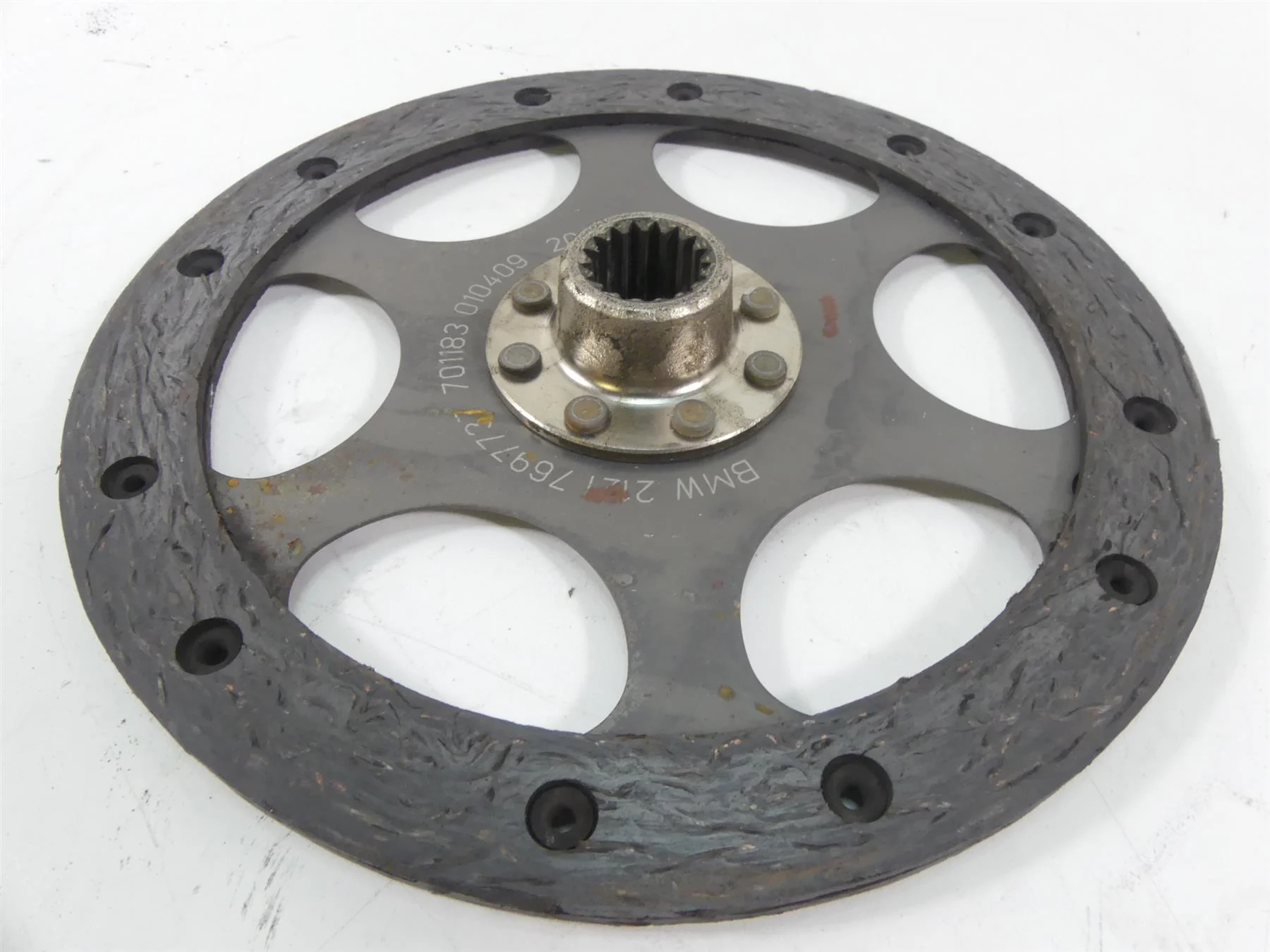 2009 BMW R1200GS K25 Clutch Pressure Plate Friction Disc Set 21217697737 - Image 6