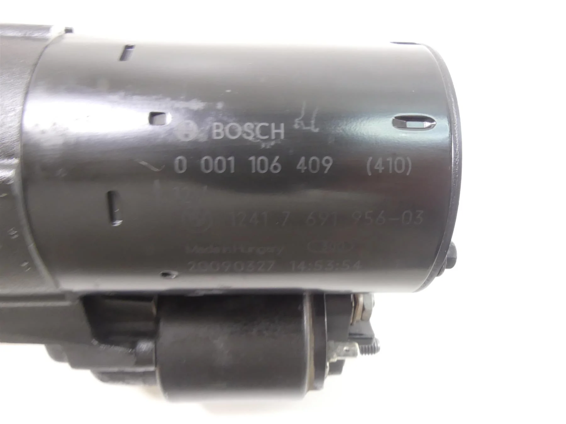 2009 BMW R1200GS K25 Engine Starter Motor + Cover 12417691956 - Image 9