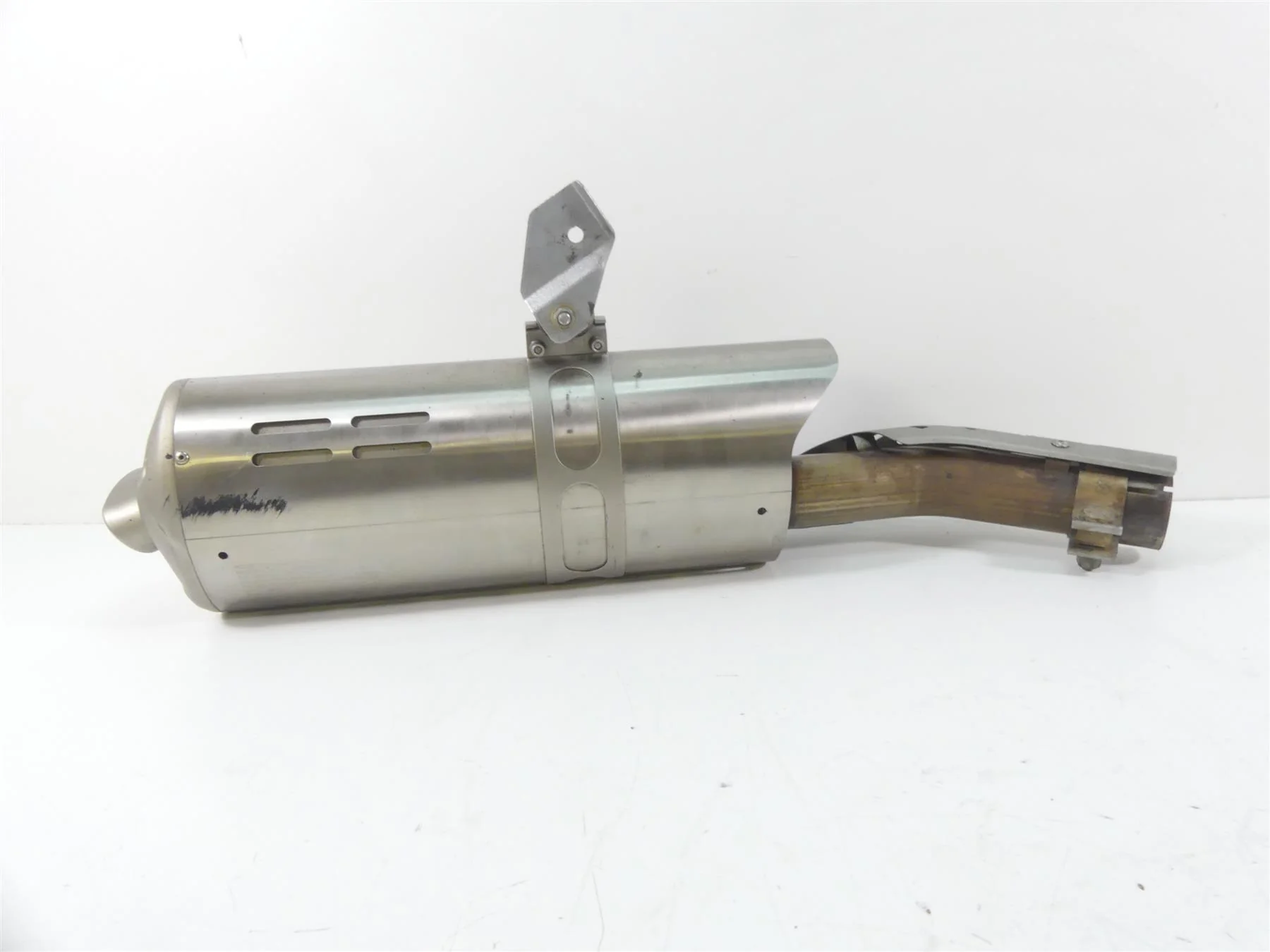 2009 BMW R1200GS K25 Gillet Exhaust Muffler Pipe Silencer Damper 18127694460 - Image 4