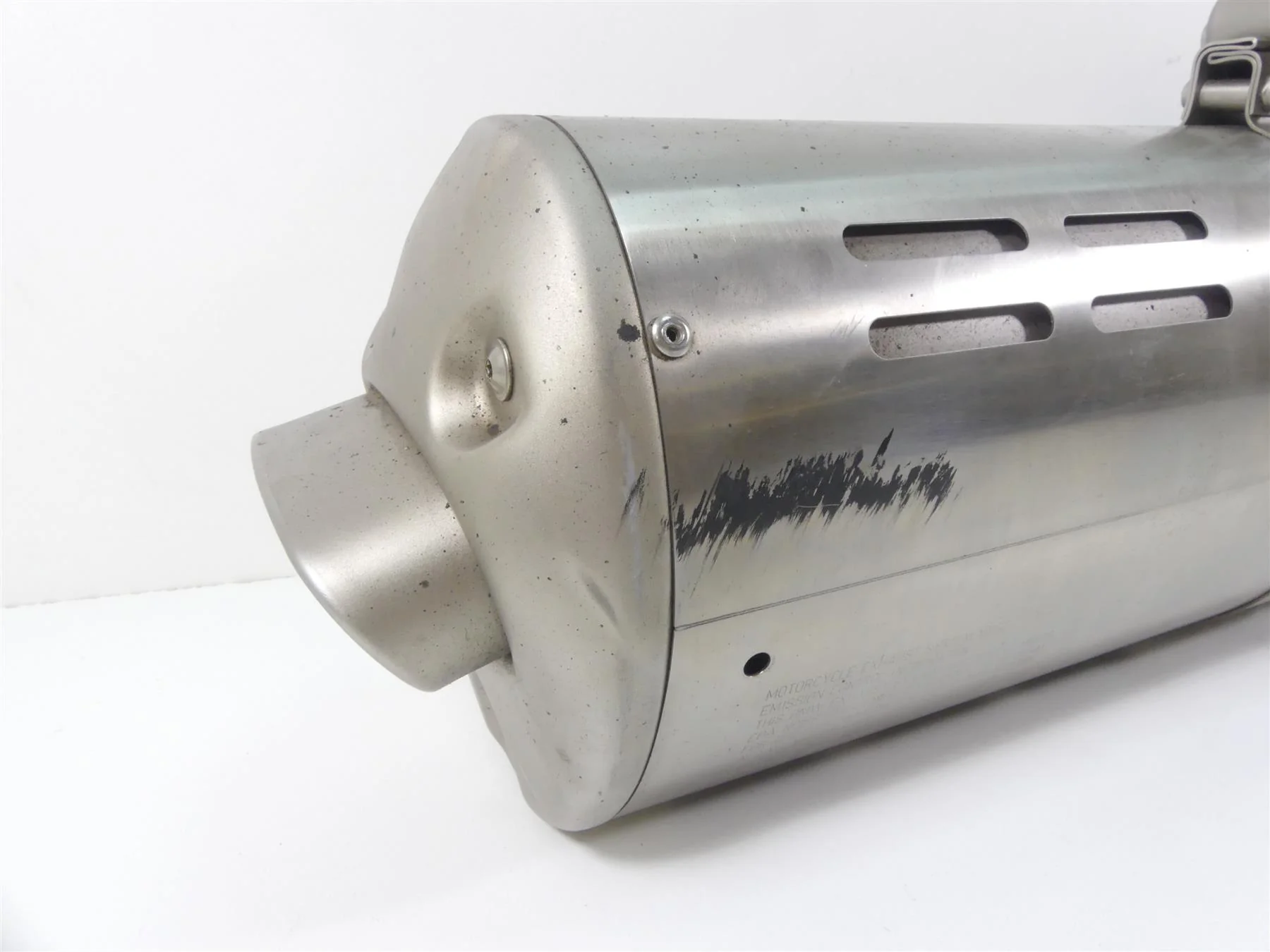 2009 BMW R1200GS K25 Gillet Exhaust Muffler Pipe Silencer Damper 18127694460 - Image 5