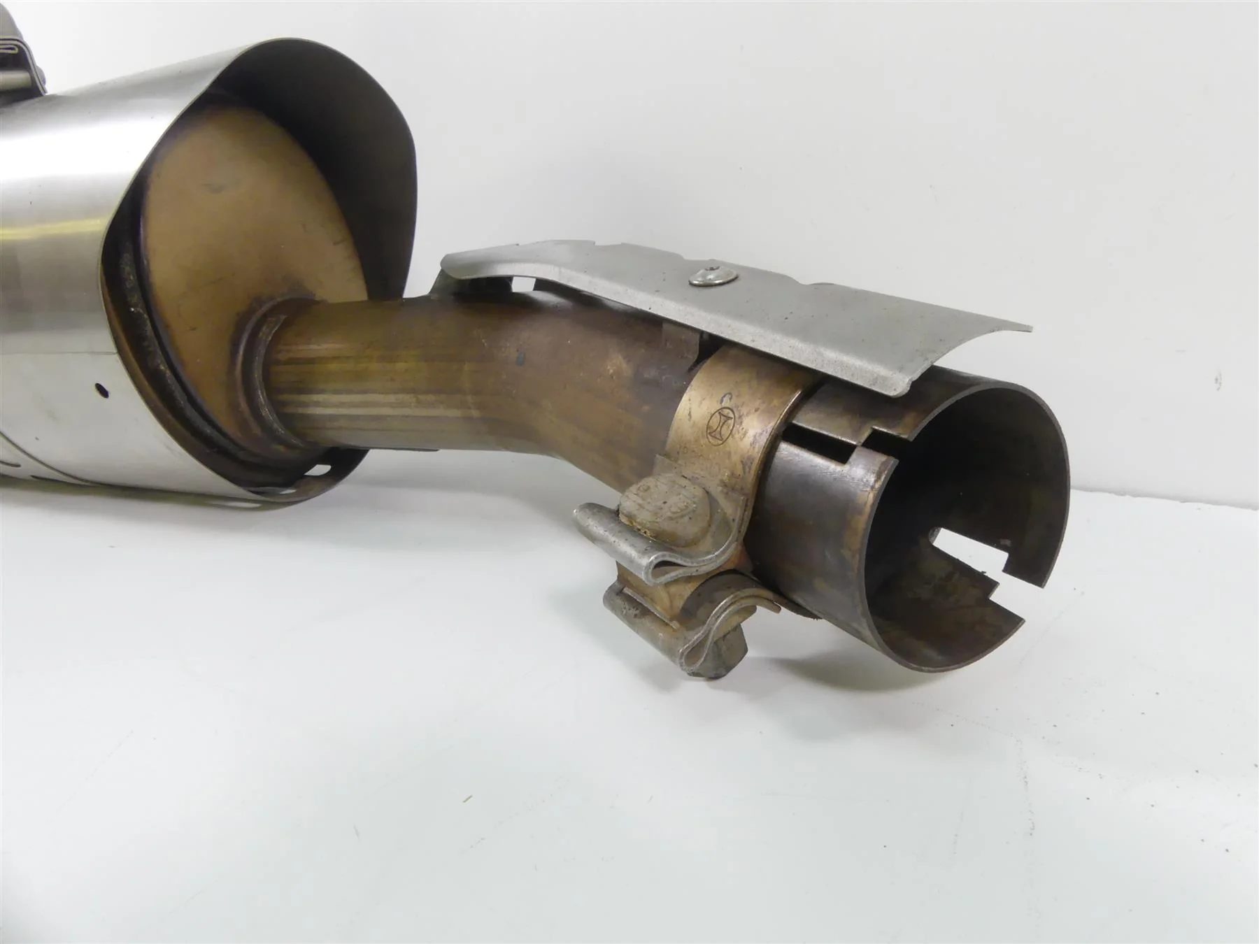 2009 BMW R1200GS K25 Gillet Exhaust Muffler Pipe Silencer Damper 18127694460 - Image 6