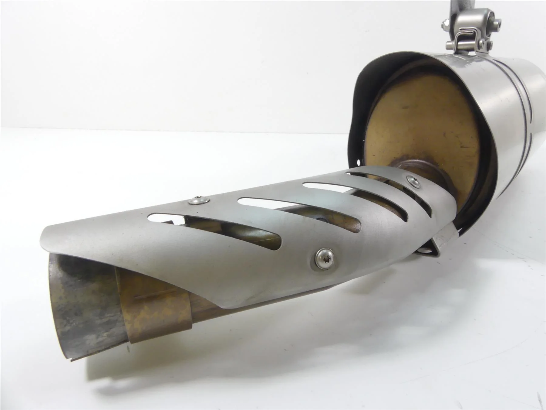 2009 BMW R1200GS K25 Gillet Exhaust Muffler Pipe Silencer Damper 18127694460 - Image 7
