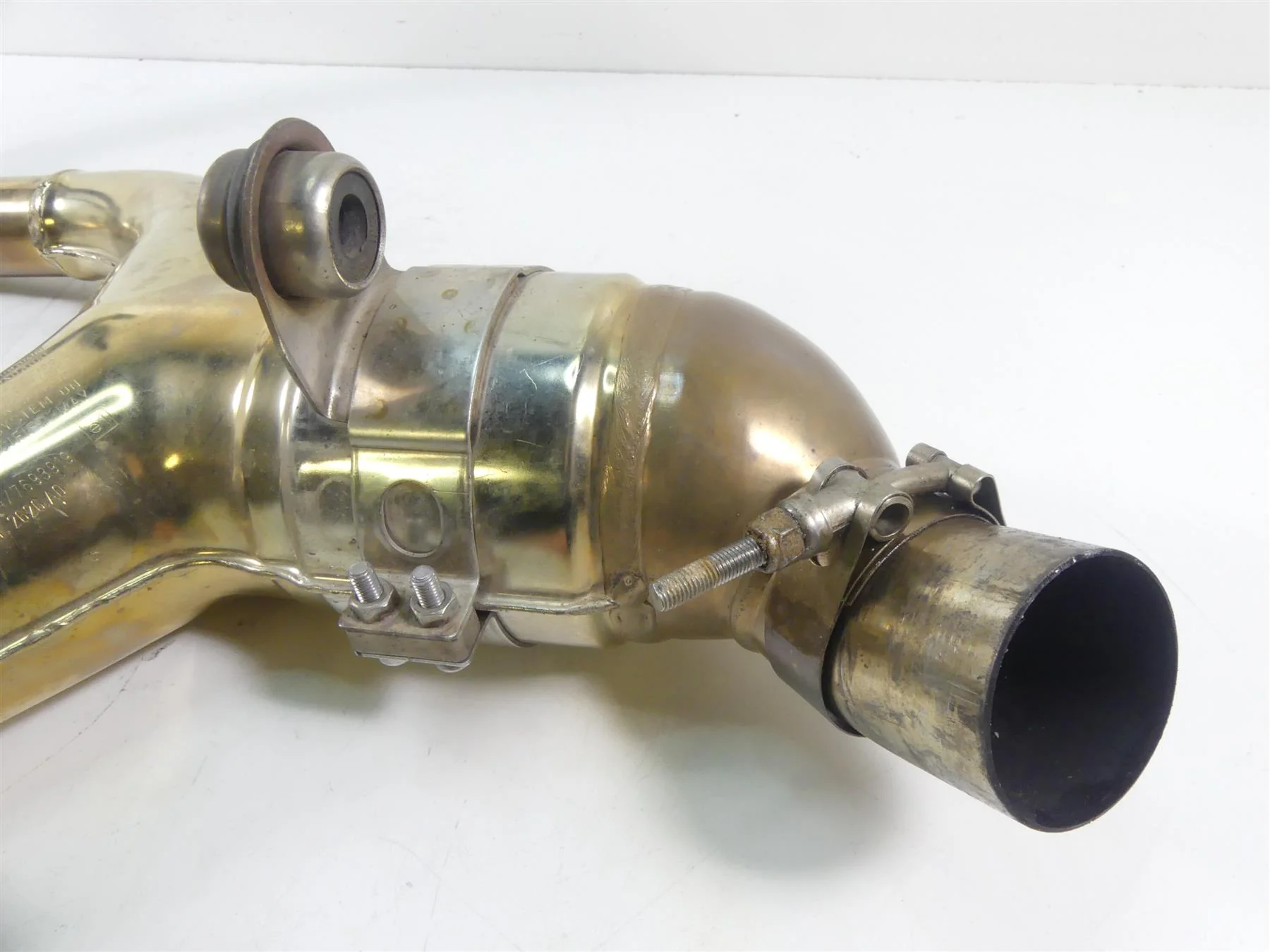 2009 BMW R1200GS K25 Lafranconi Exhaust Header Pipe Manifold 18117693903 - Image 12