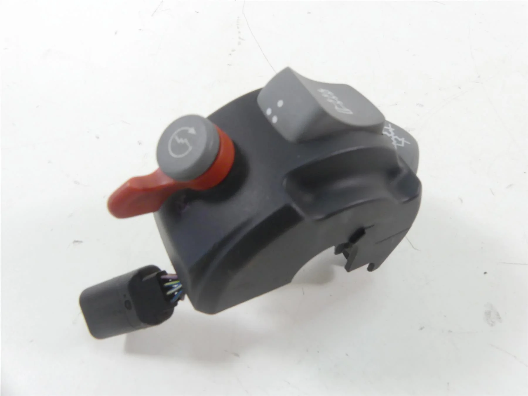2009 BMW R1200GS K25 Right Control Switch Start Stop Heat Throttle 61317694982 - Image 5