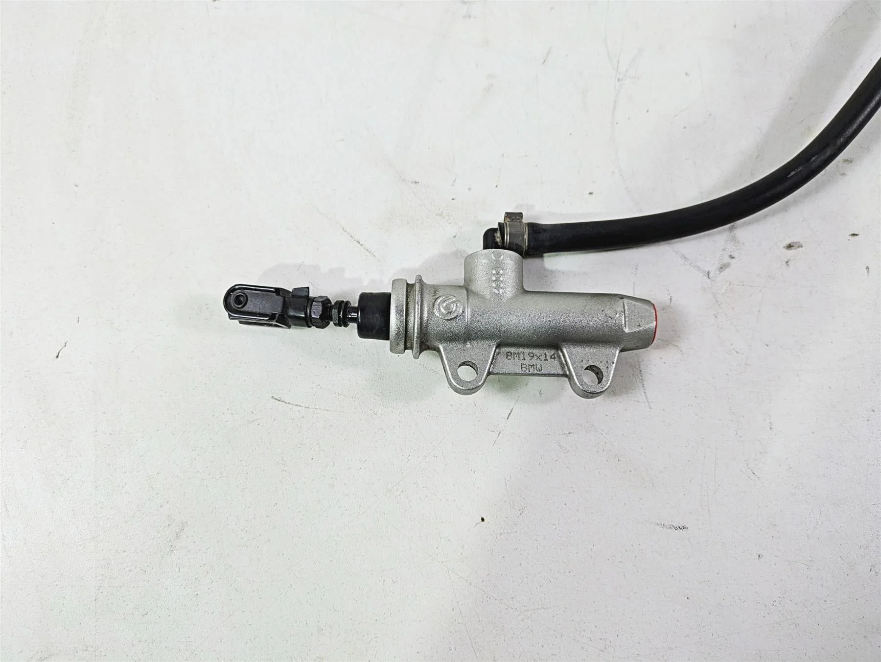 2009 BMW R1200GS K255 Adv Brembo Rear Brake Master Cylinder 14mm 34317699574 - Image 7