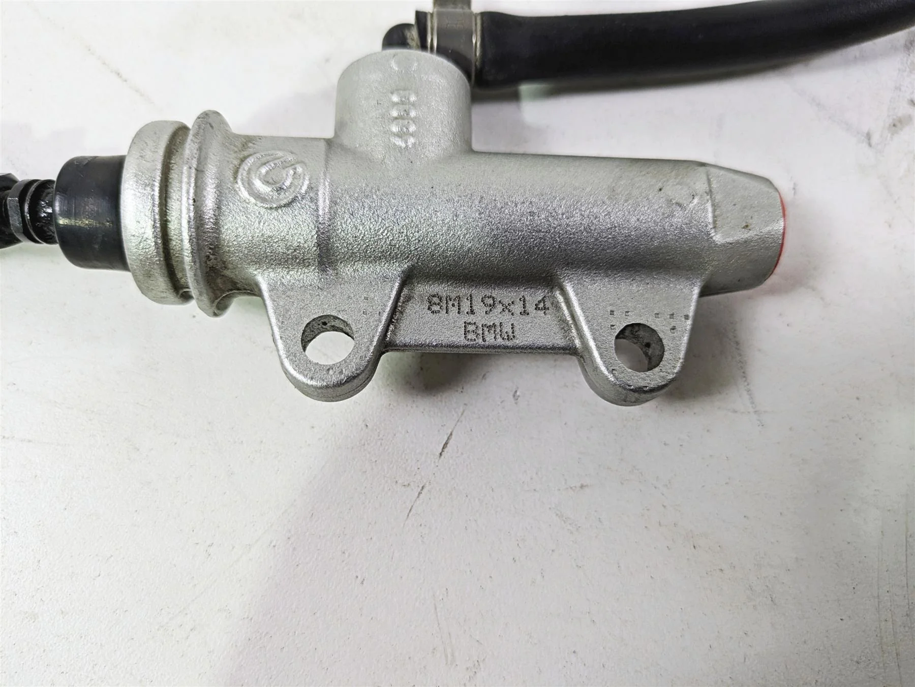 2009 BMW R1200GS K255 Adv Brembo Rear Brake Master Cylinder 14mm 34317699574 - Image 8
