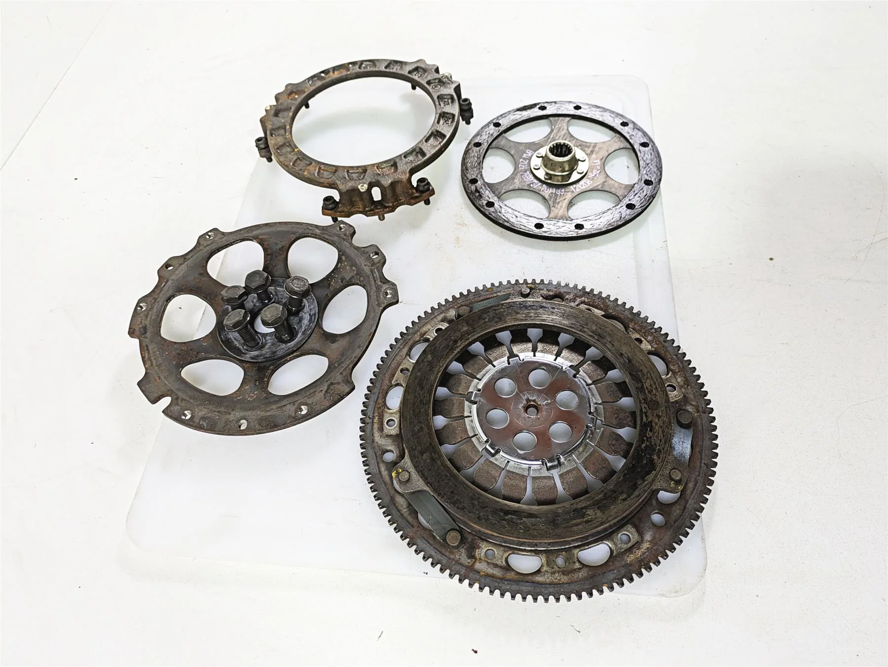 2009 BMW R1200GS K255 Adv Clutch Friction Disc Pressure Plate Set 21217697737 - Image 2