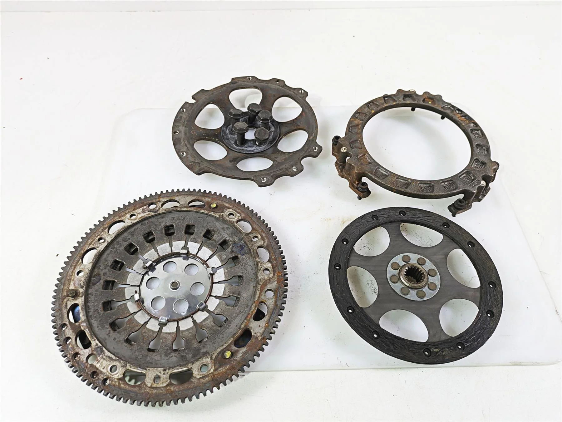 2009 BMW R1200GS K255 Adv Clutch Friction Disc Pressure Plate Set 21217697737 - Image 9