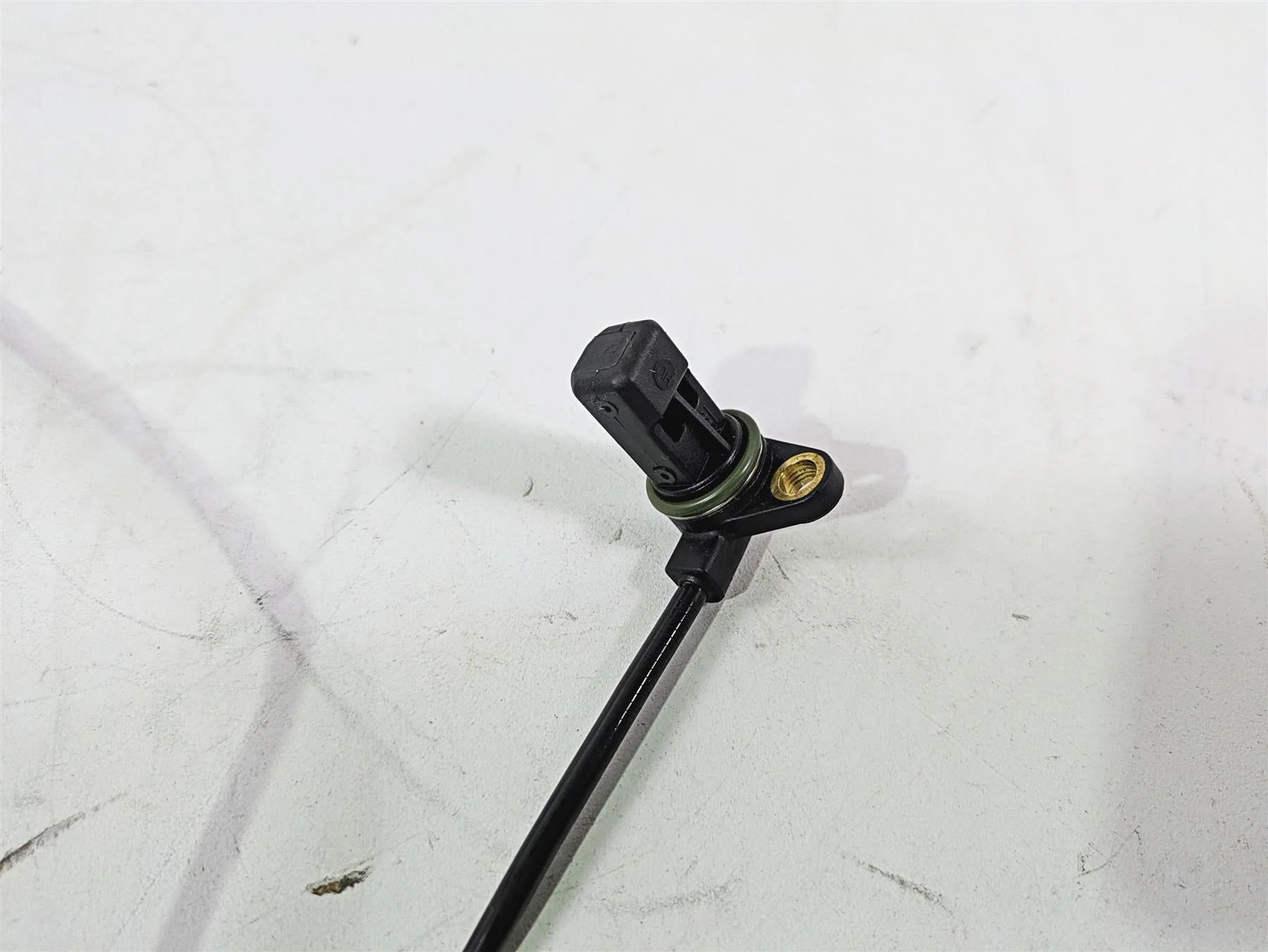 2009 BMW R1200GS K255 Adv Front Abs Brake Wheel Speed Sensor 34527677824 - Image 5