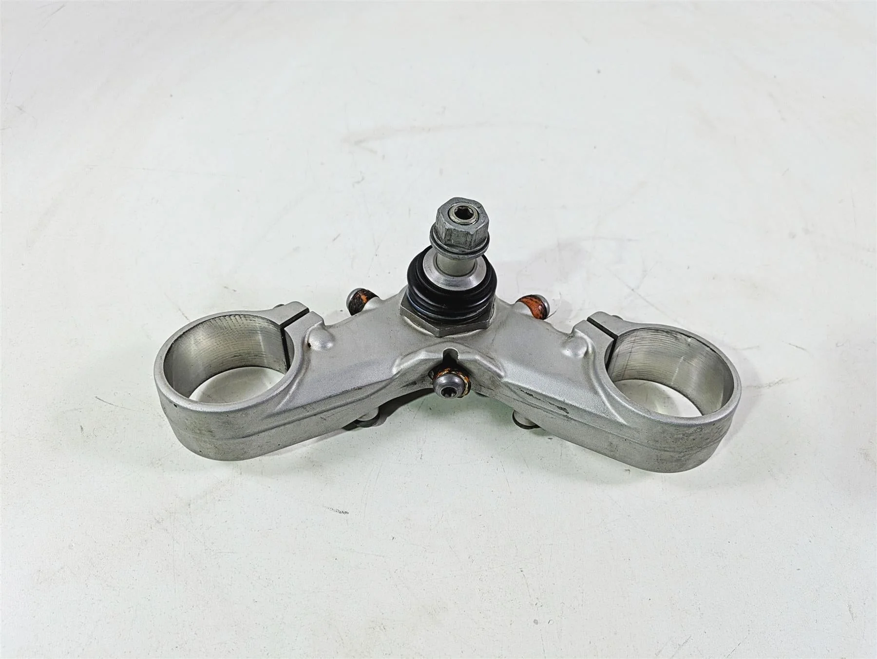2009 BMW R1200GS K255 Adv Lower Triple Tree Steering Clamp 31427664956 - Image 3