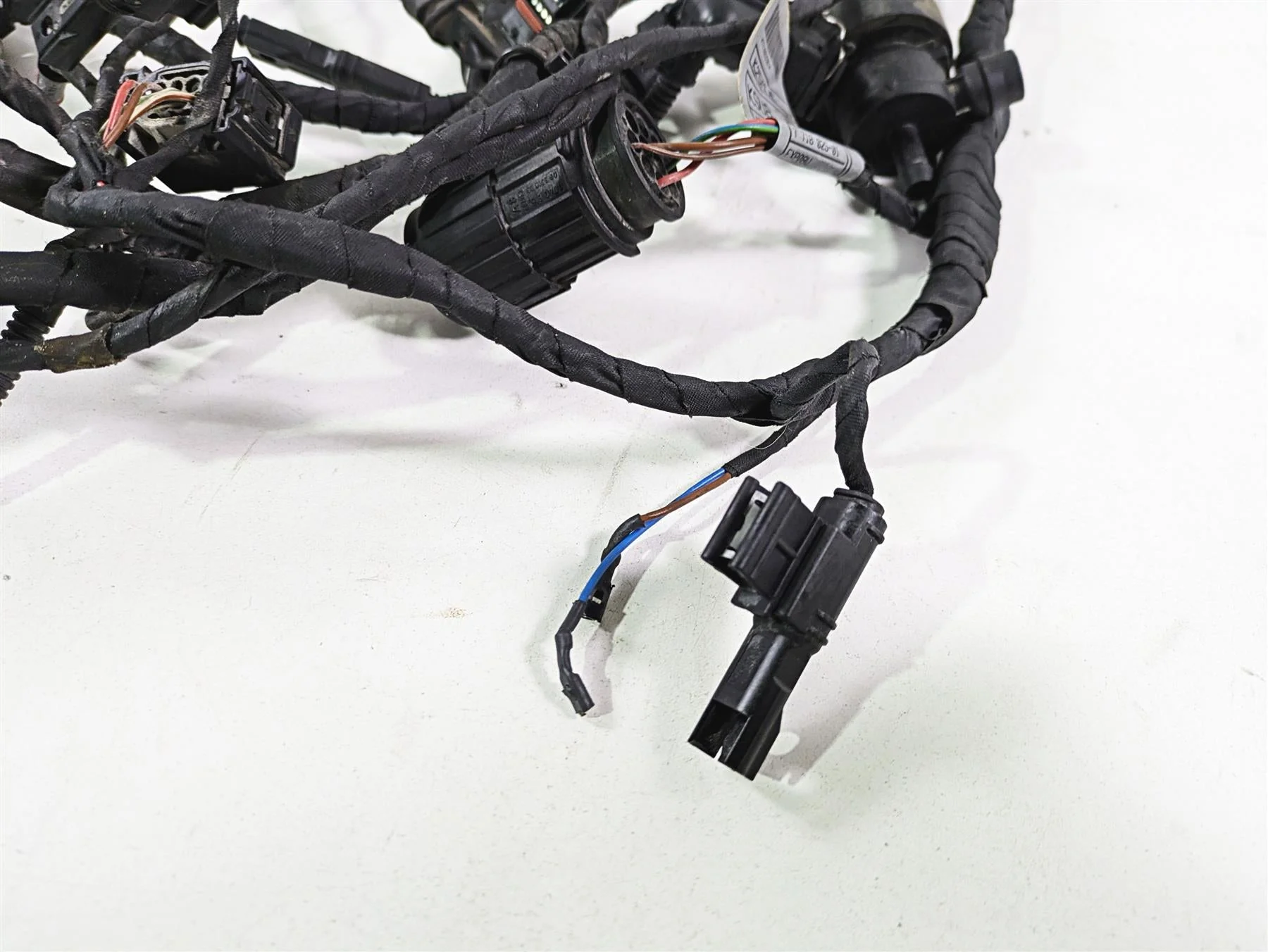 2009 BMW R1200GS K255 Adv Main & Engine Wiring Harness Abs Esa 61117726669 - Image 11