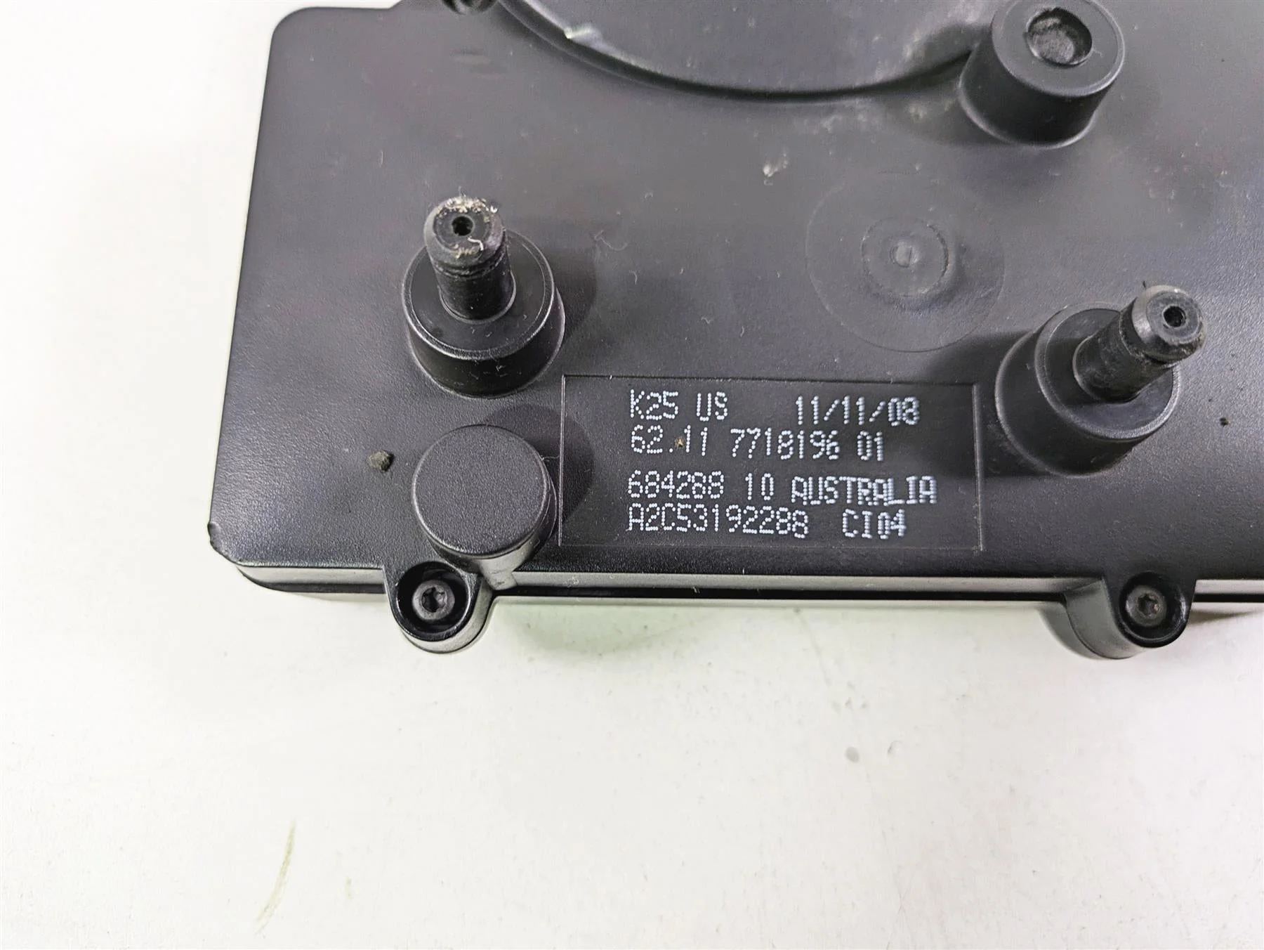 2009 BMW R1200GS K255 Adv Speedometer Gauges Instrument 46k - Read 62117718196 - Image 11