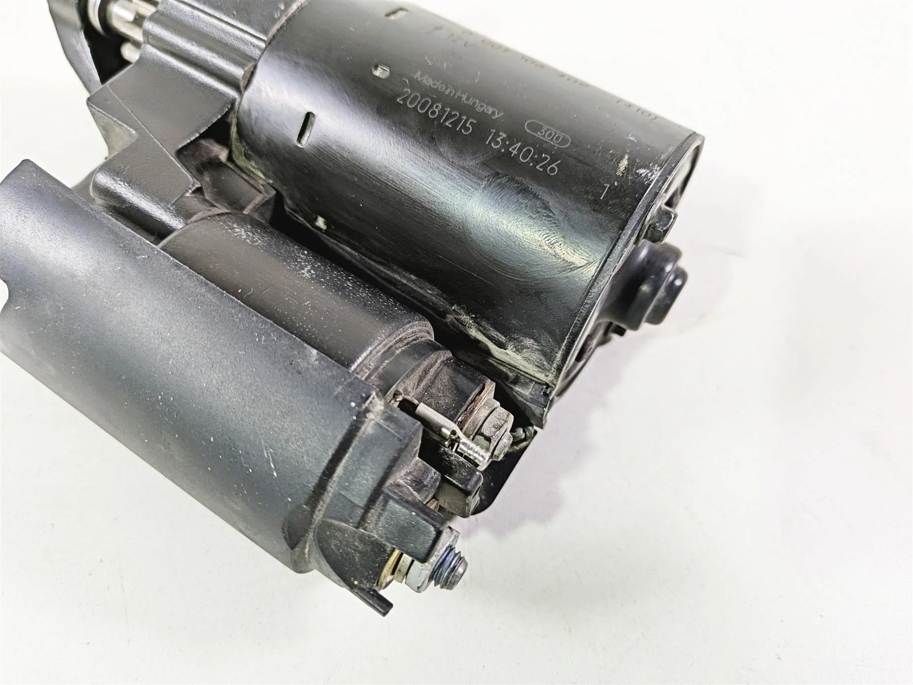 2009 BMW R1200GS K255 Adv Starter Motor & Cover 12317691956 - Image 10
