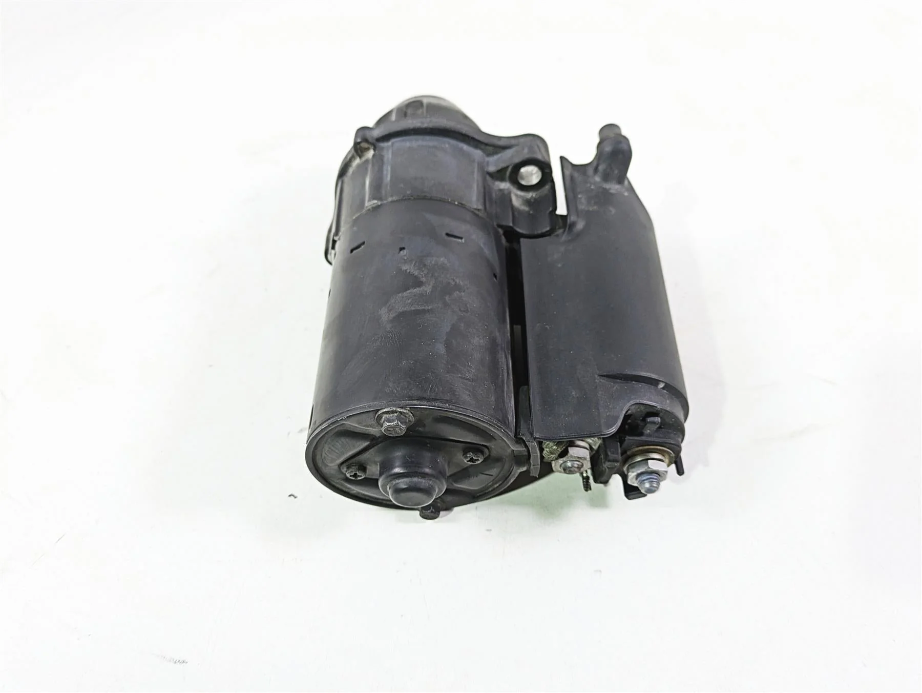 2009 BMW R1200GS K255 Adv Starter Motor & Cover 12317691956 - Image 4