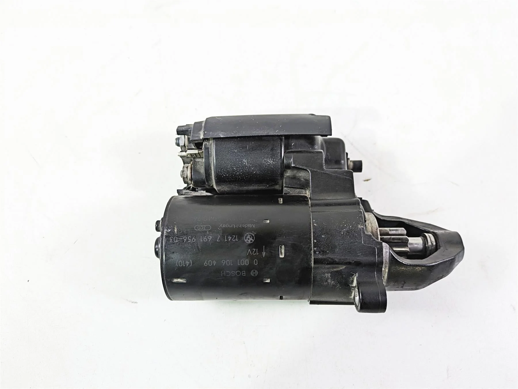 2009 BMW R1200GS K255 Adv Starter Motor & Cover 12317691956 - Image 6