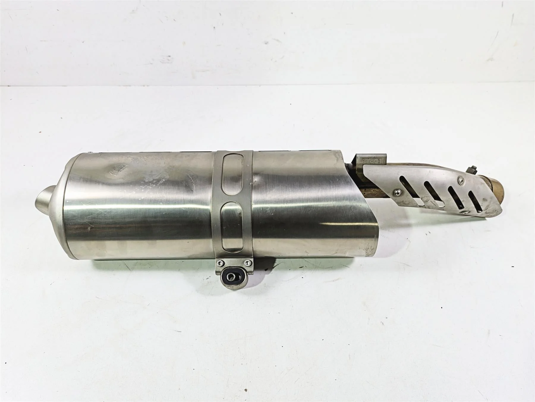 2009 BMW R1200GS K255 Adv Stock Exhaust Pipe Muffler Silencer - Read 18127694460