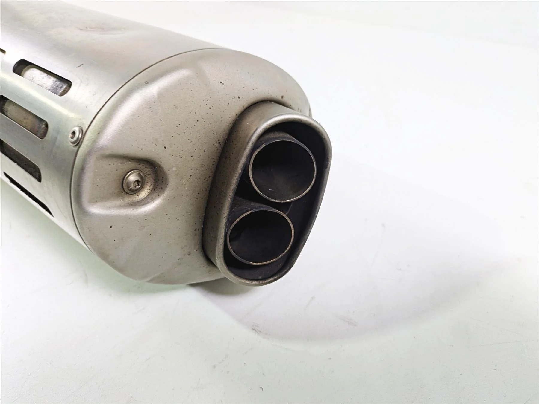 2009 BMW R1200GS K255 Adv Stock Exhaust Pipe Muffler Silencer - Read 18127694460 - Image 10