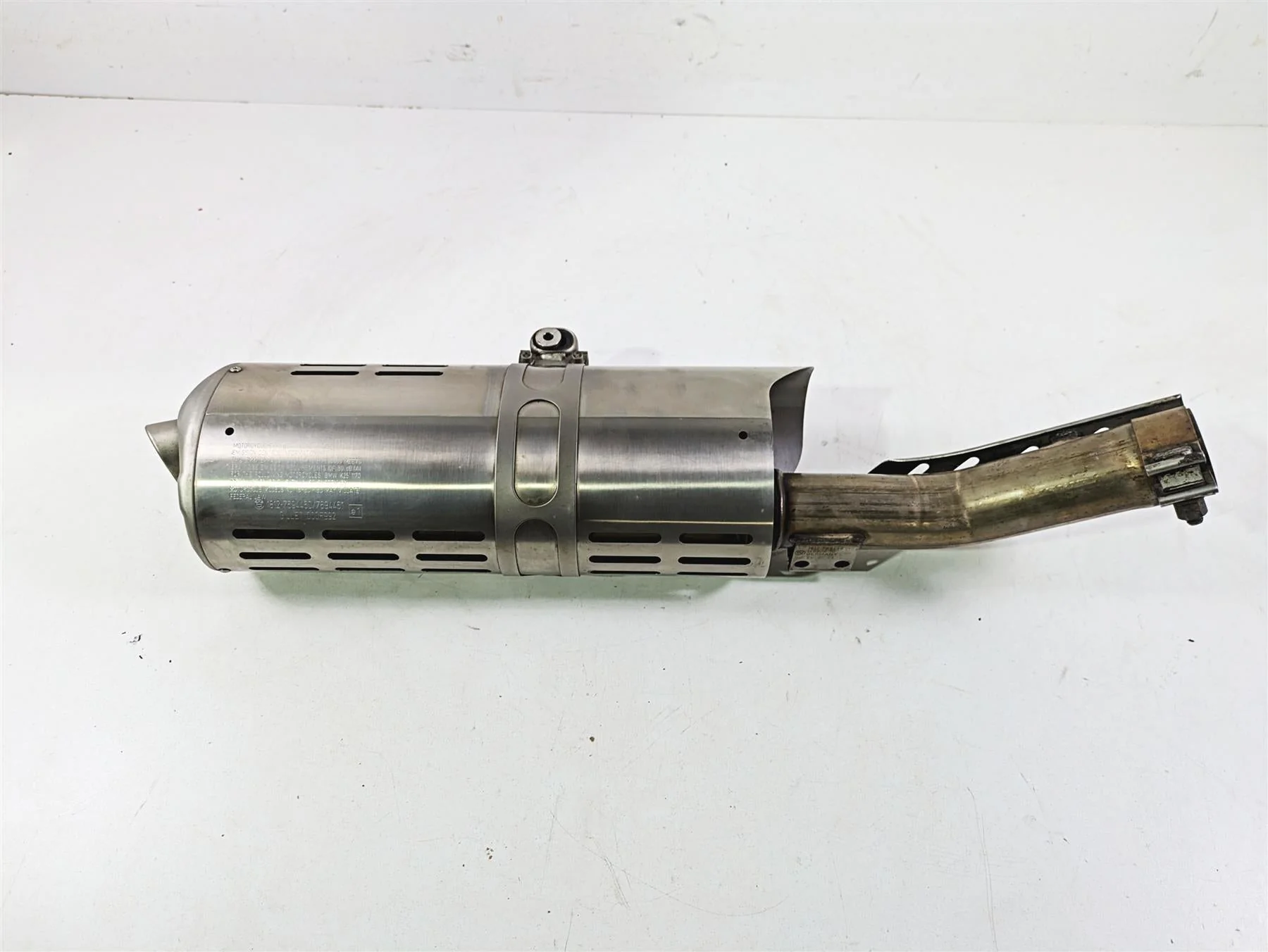 2009 BMW R1200GS K255 Adv Stock Exhaust Pipe Muffler Silencer - Read 18127694460 - Image 11