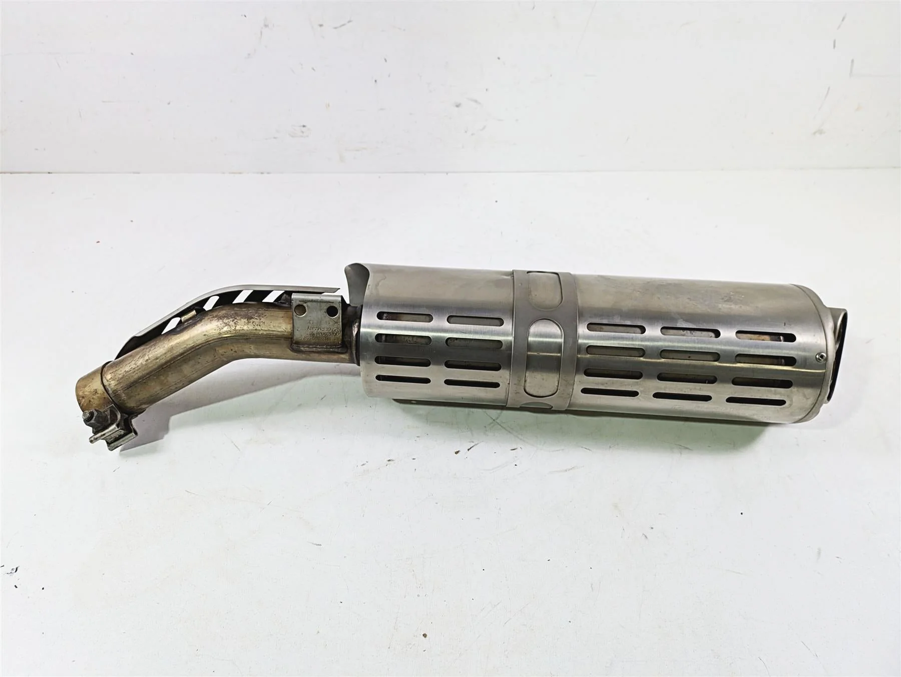 2009 BMW R1200GS K255 Adv Stock Exhaust Pipe Muffler Silencer - Read 18127694460 - Image 5