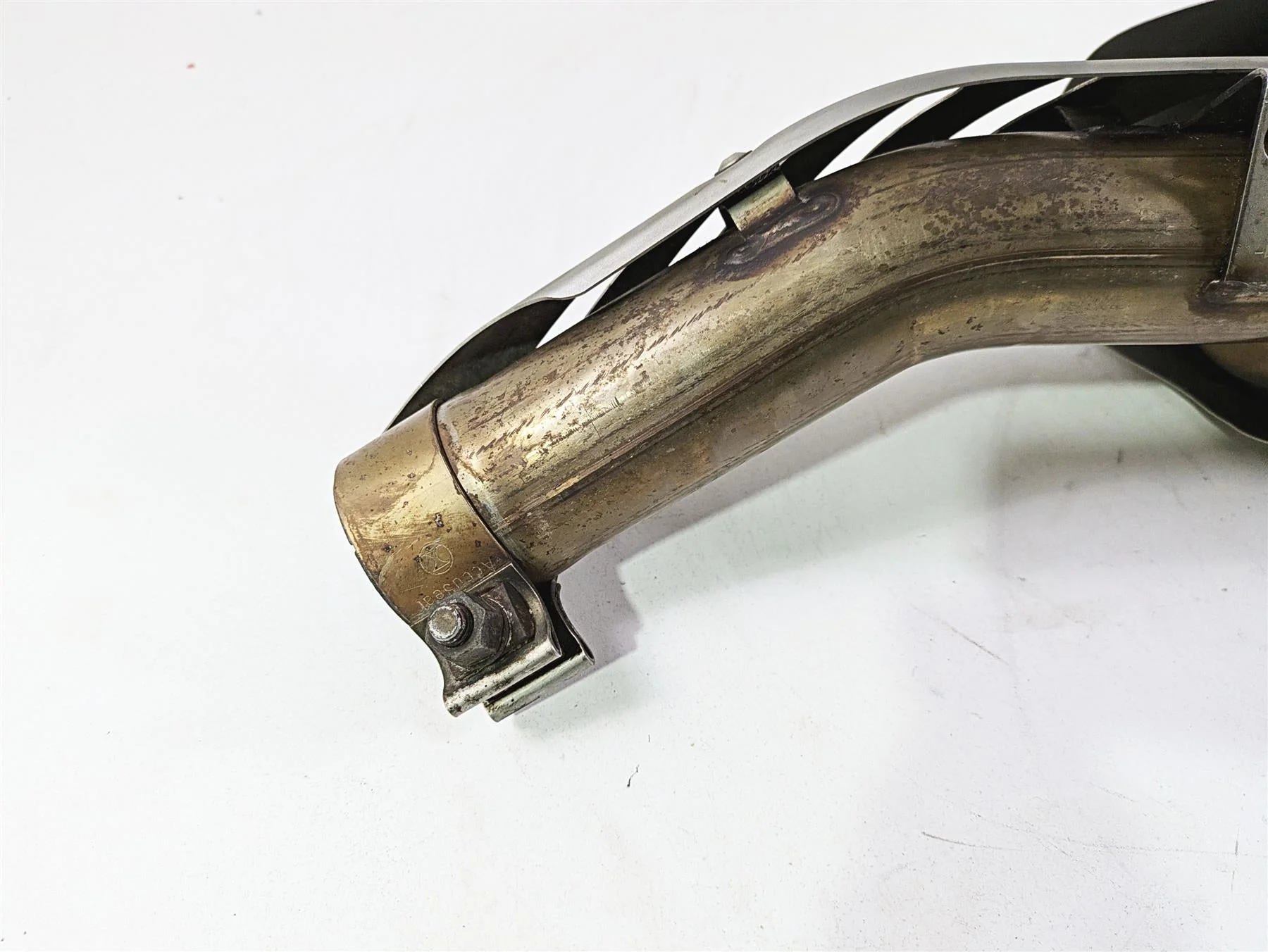 2009 BMW R1200GS K255 Adv Stock Exhaust Pipe Muffler Silencer - Read 18127694460 - Image 9