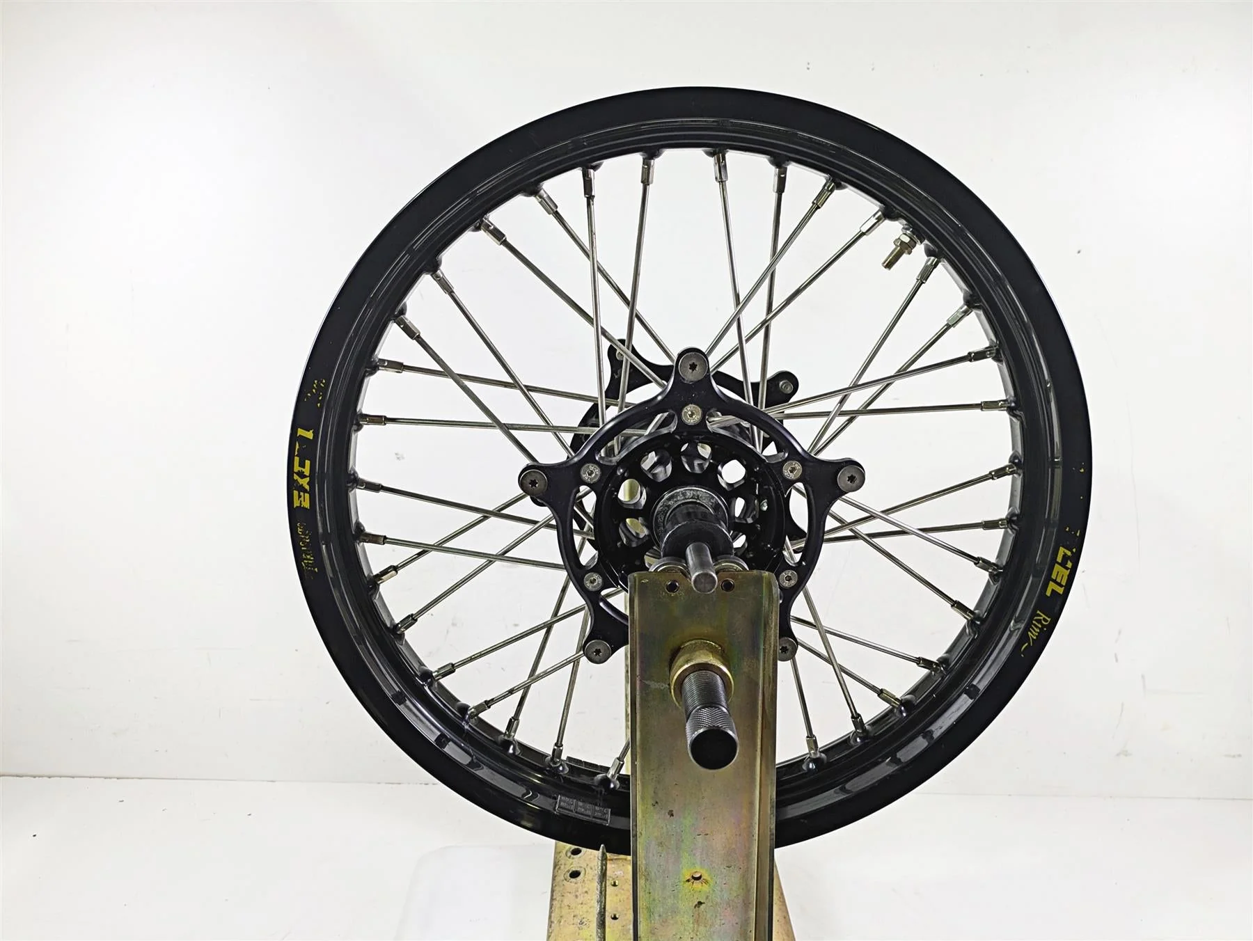 2009 BMW R1200GS K255 Adv Woody's Wheel Works Excel Front Wheel 19x2.5 - Runout - Image 4