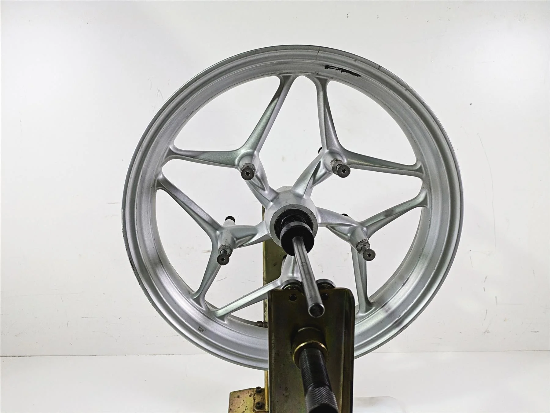2009 BMW R1200RT K26 17x3.5 Front Wheel Rim - Runout 36317696159 - Image 6