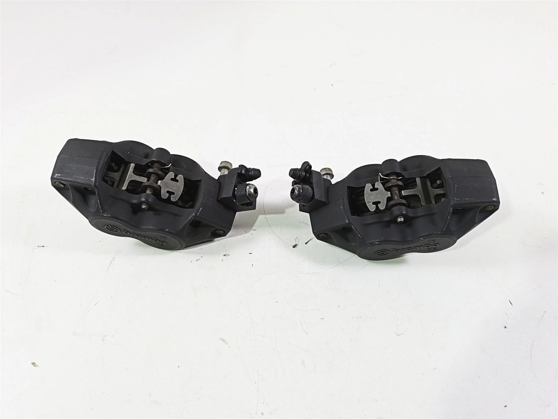 2009 BMW R1200RT K26 Brembo Front Brake Caliper Set 34117711438 34117711439 - Image 3