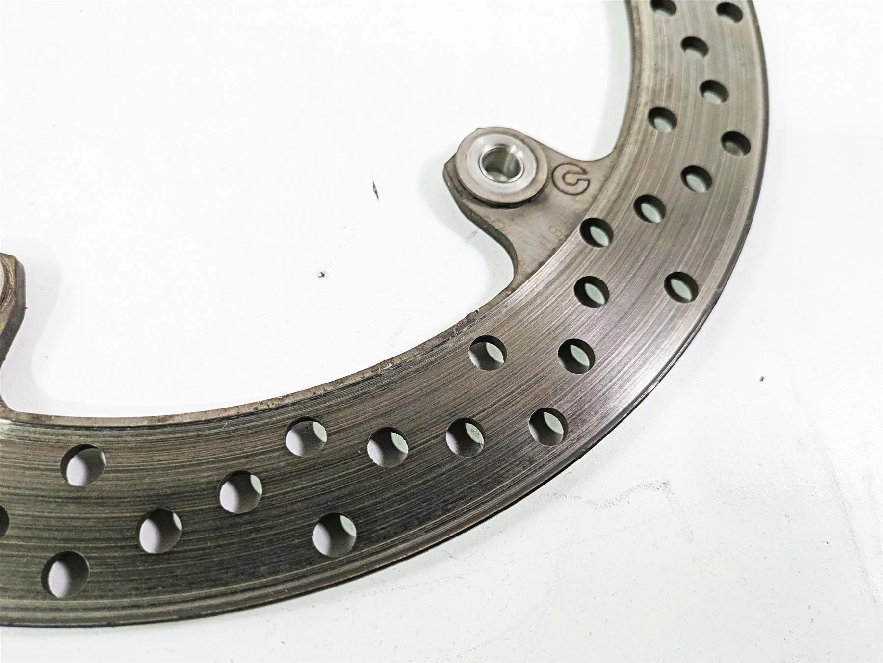 2009 BMW R1200RT K26 Front Brembo Brake Discs Rotors D=320mm 34117711428 - Image 5