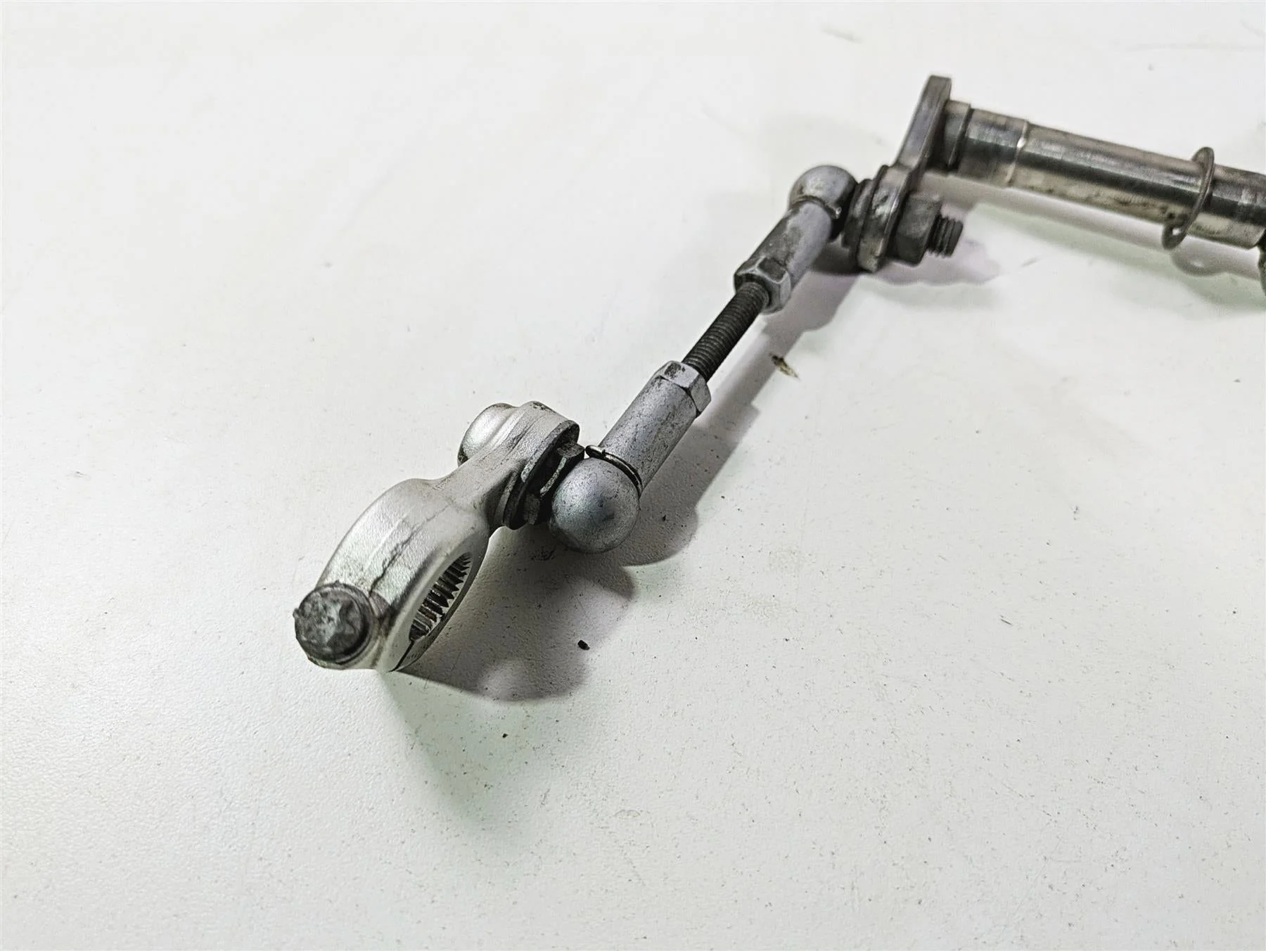 2009 BMW R1200RT K26 Left Footpeg Foot Peg & Gear Shift Lever 46717675289 - Image 10