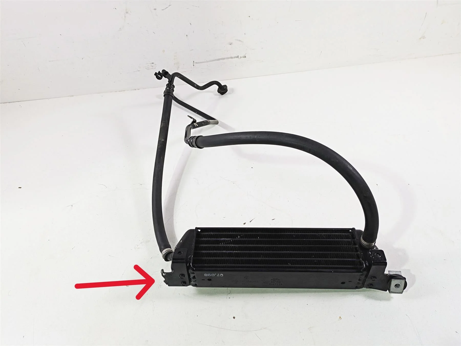 2009 BMW R1200RT K26 Oil Cooler + Lines - Read 17217719229 17217677364 - Image 2