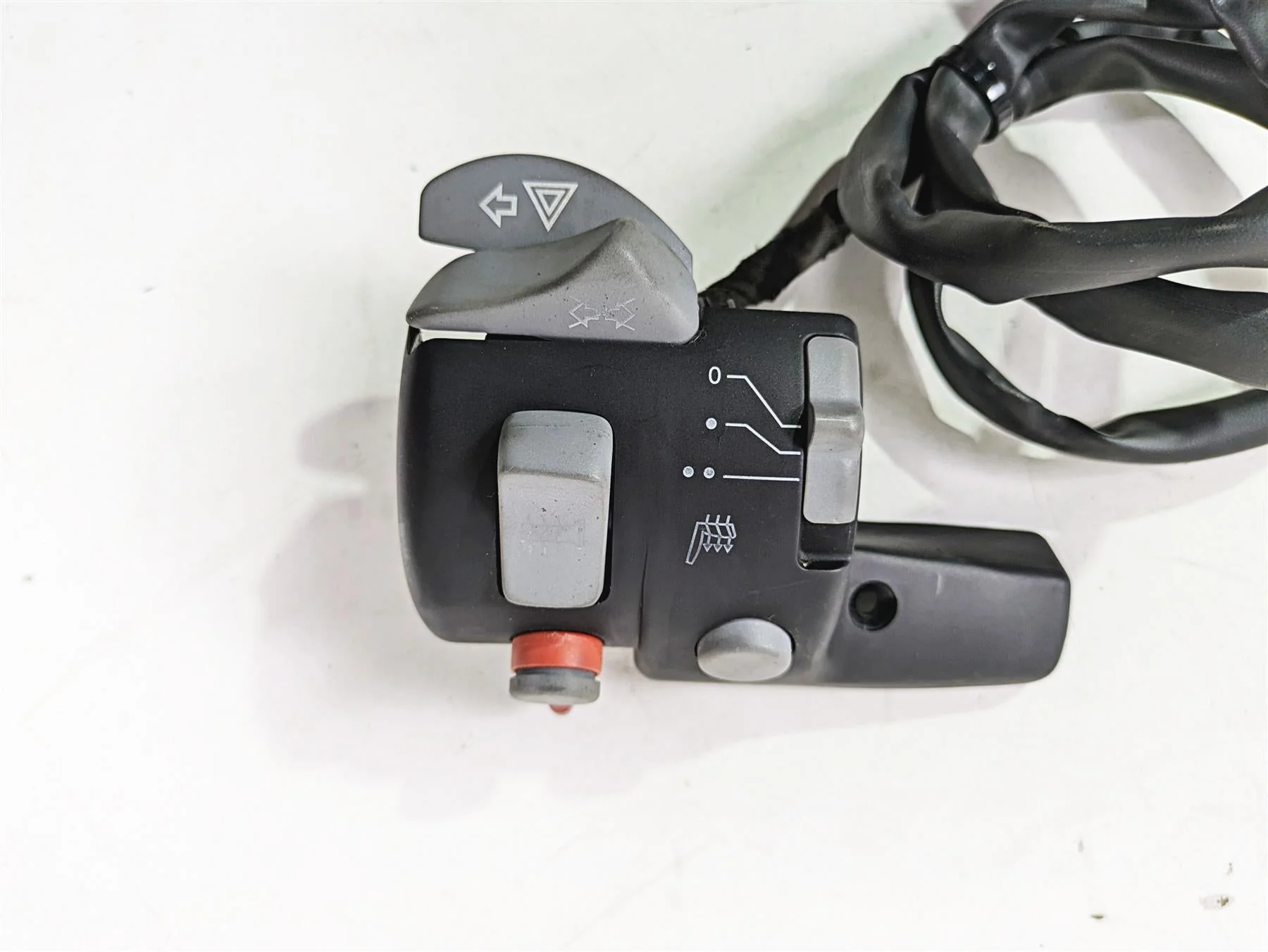 2009 BMW R1200RT K26 Right Hand Heat Control Switch 61317708340 - Image 7