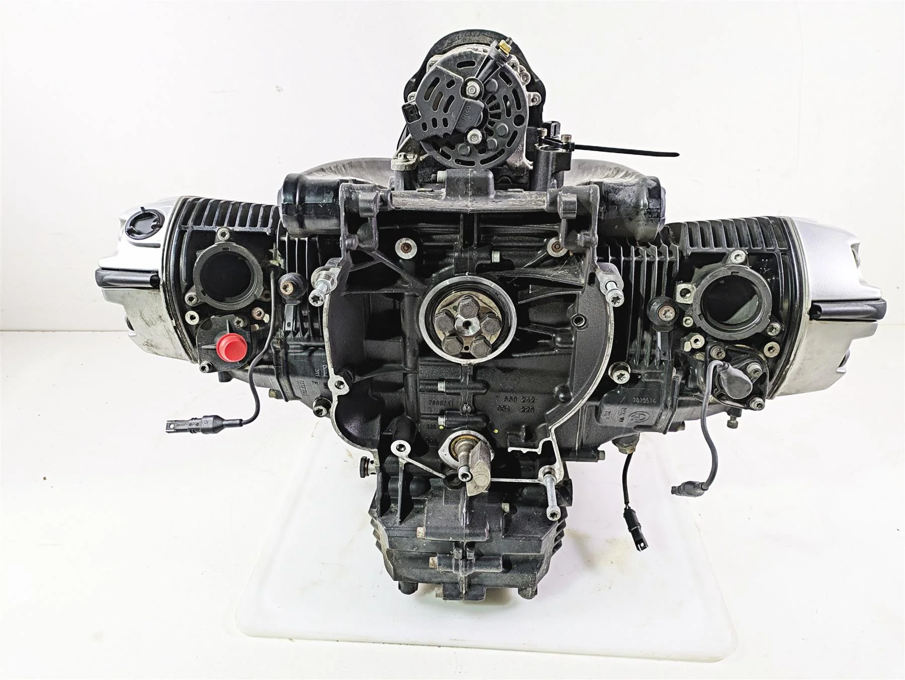 2009 BMW R1200RT K26 Running Engine Motor 74k - Video - Read 11007716691 - Image 4