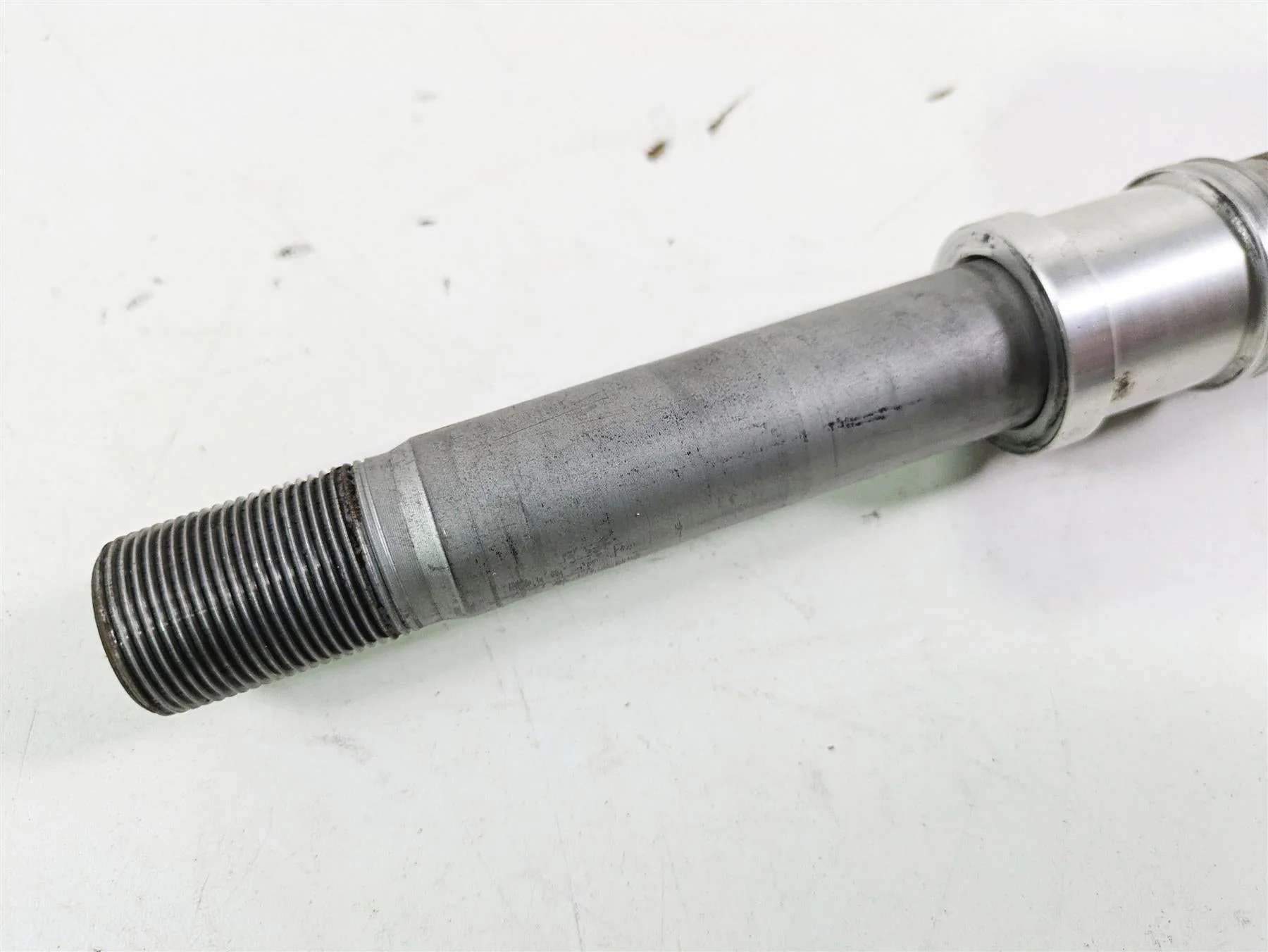 2009 BMW R1200RT K26 Straight Front Axle Wheel Spindle 36318526446 - Image 8