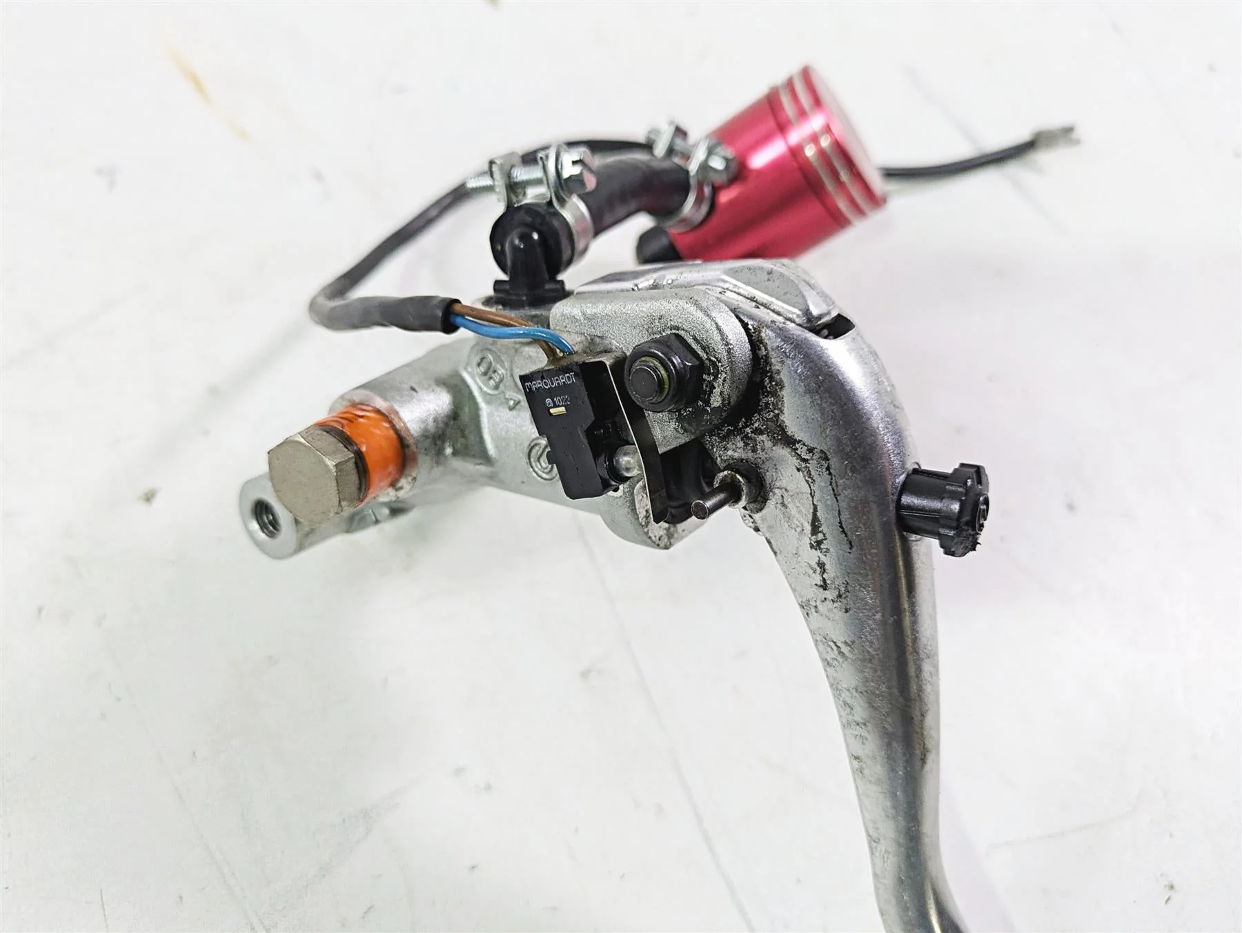 2009 Ducati Monster 1100 S Brembo Clutch Radial Brake Master Cylinder 63040451A - Image 6