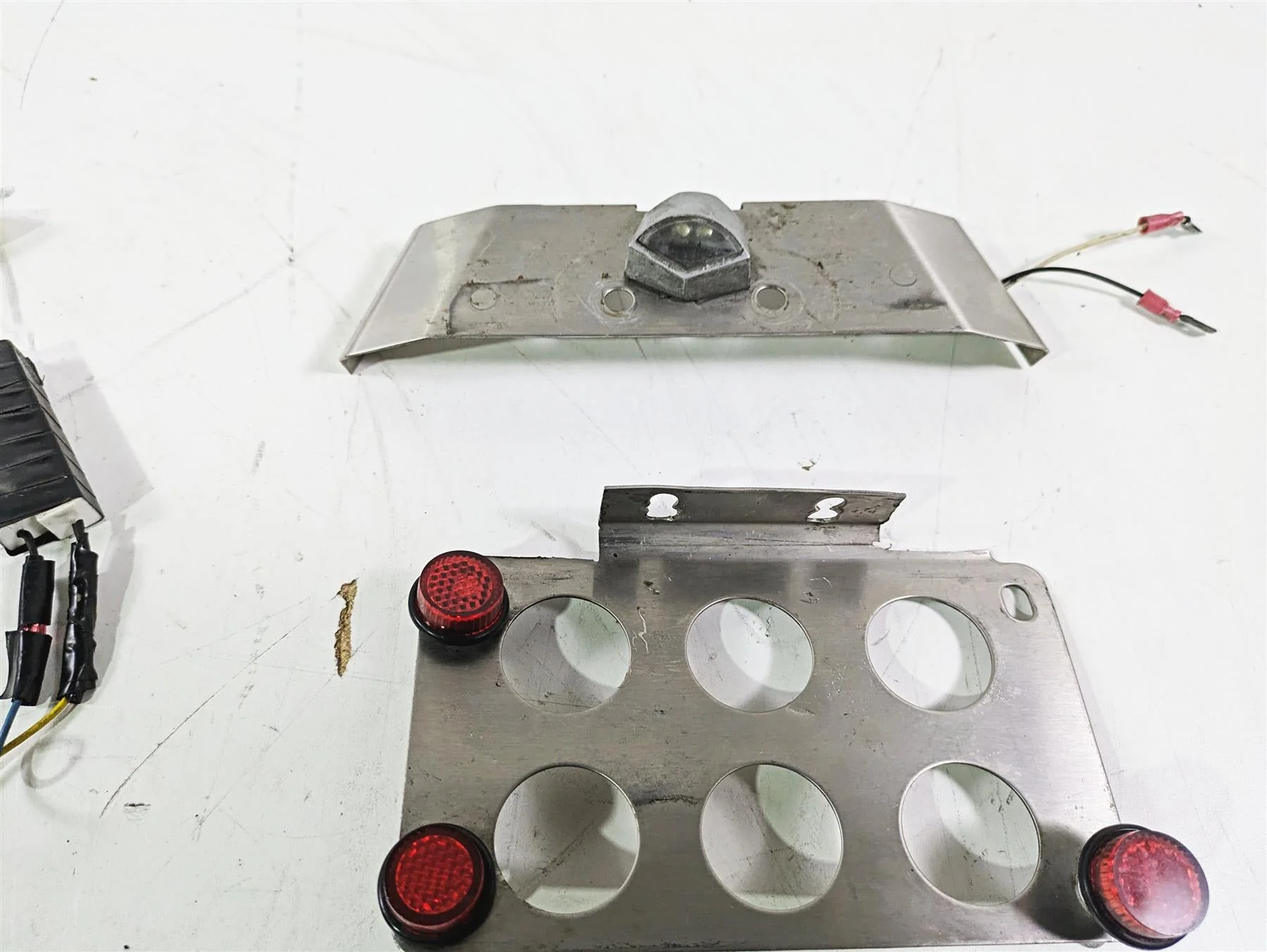 2009 Ducati Monster 1100 S Competition Werkes Palter Holder Led Taillight Set - Image 3