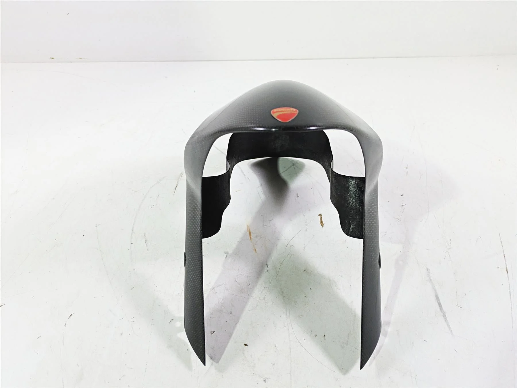2009 Ducati Monster 1100 S Front Carbon Fiber Fender 56410742C - Image 4