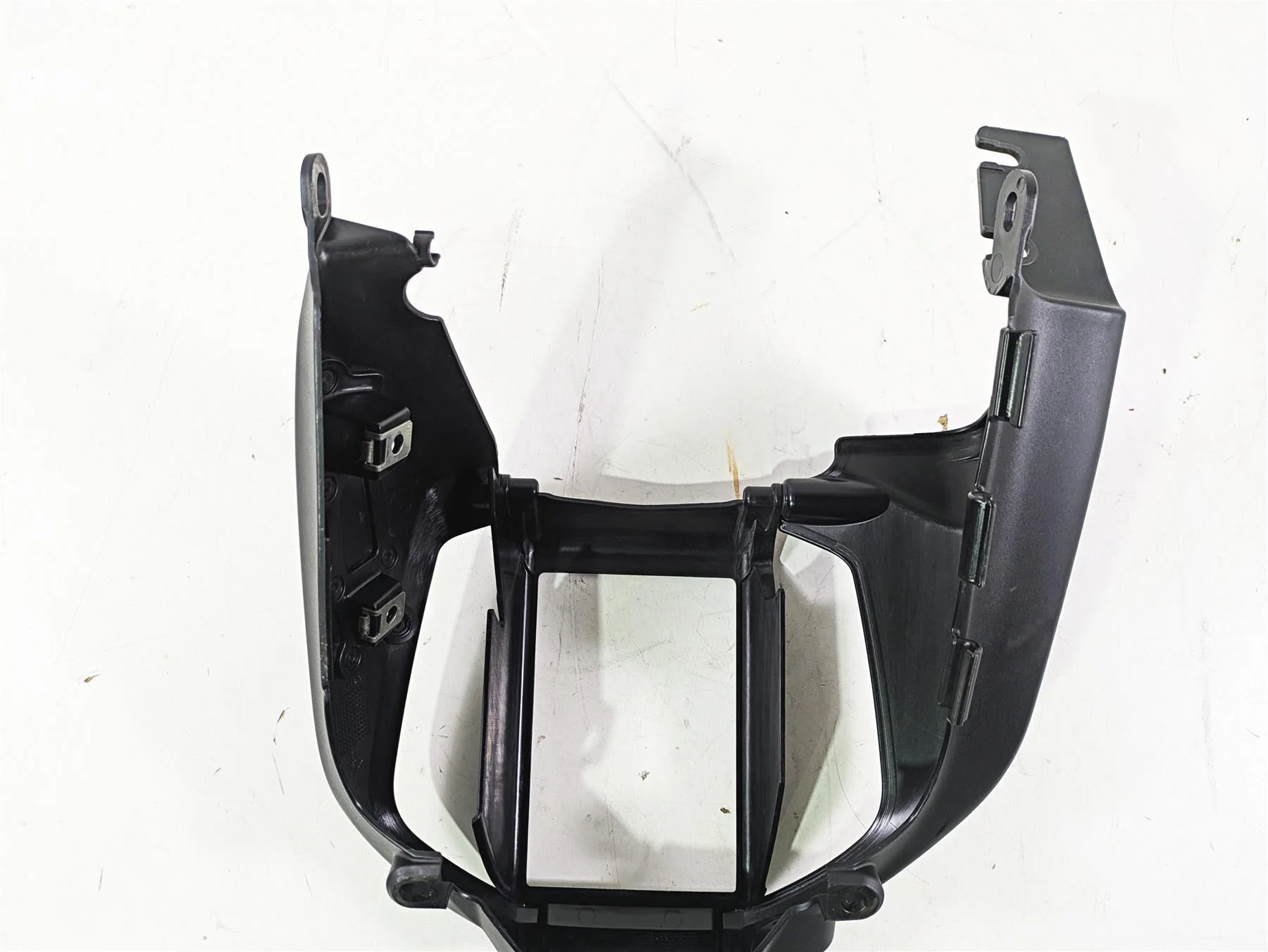 2009 Ducati Monster 1100 S Front Radiator Plastic Cover Shroud Set 48410681A - Image 8