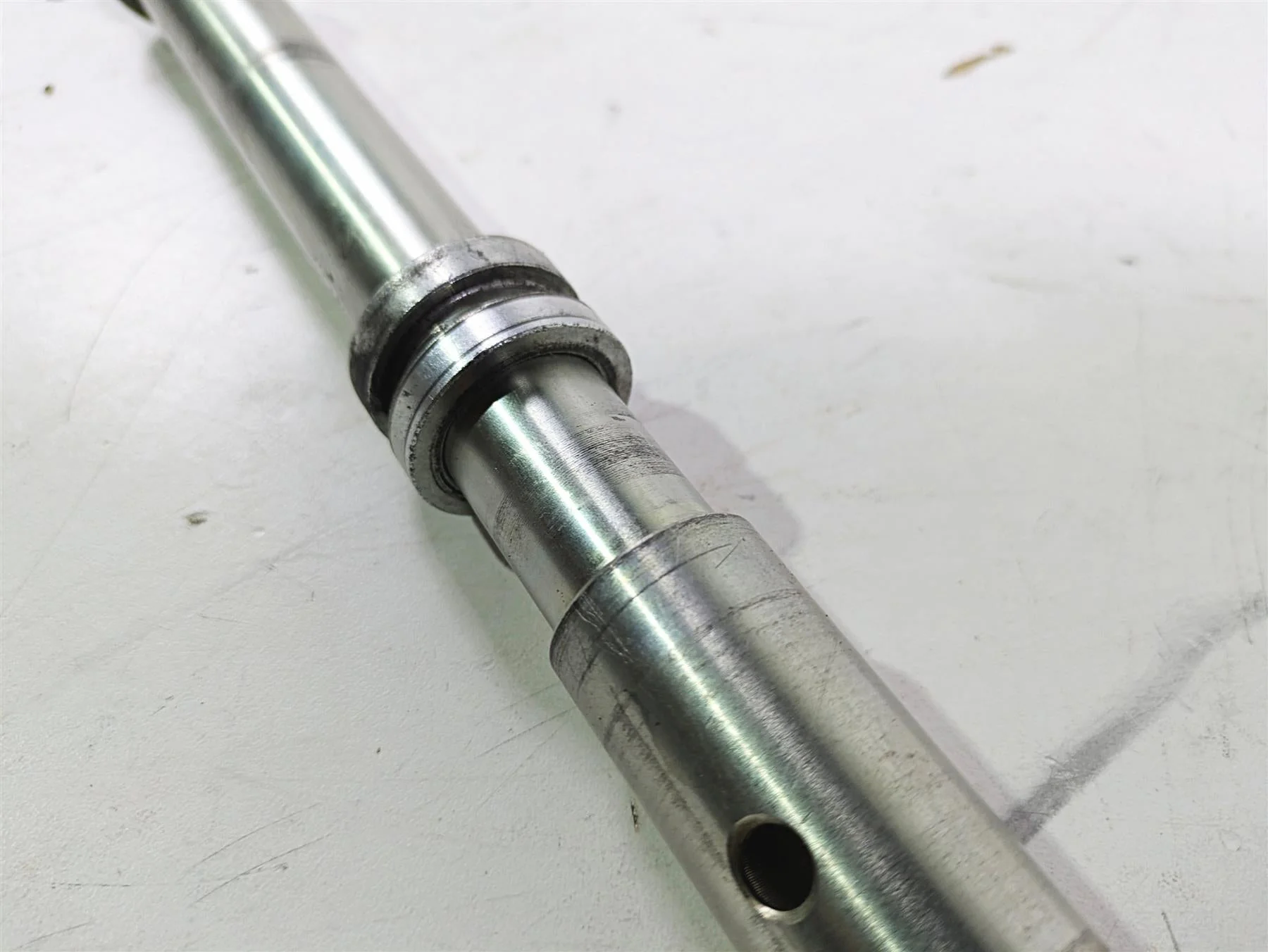 2009 Ducati Monster 1100 S Front Wheel Axle Spindle 25mm 81910431A - Image 10