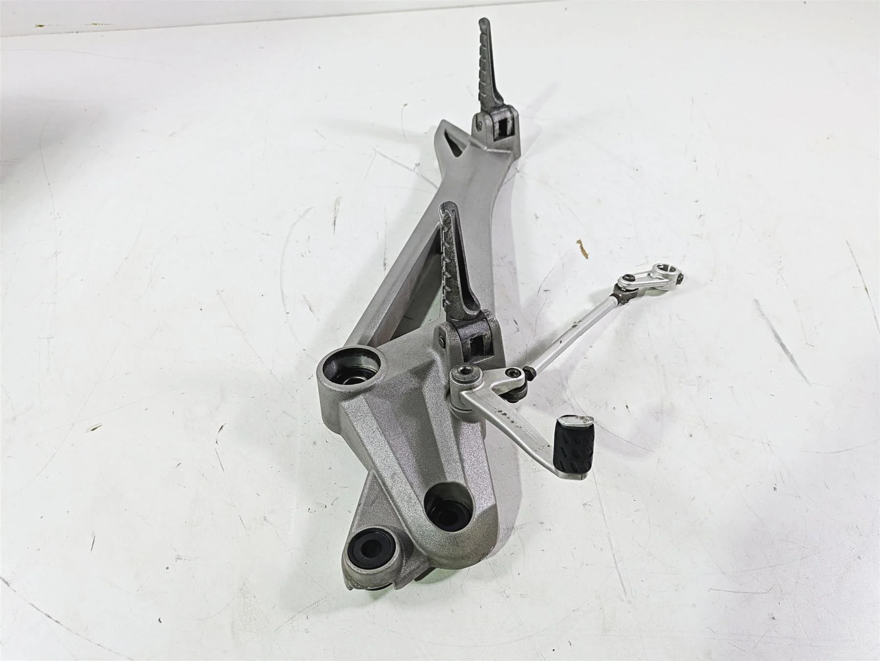 2009 Ducati Monster 1100 S Left Foot Peg & Shifter Set 82411451B 45622021A - Image 2