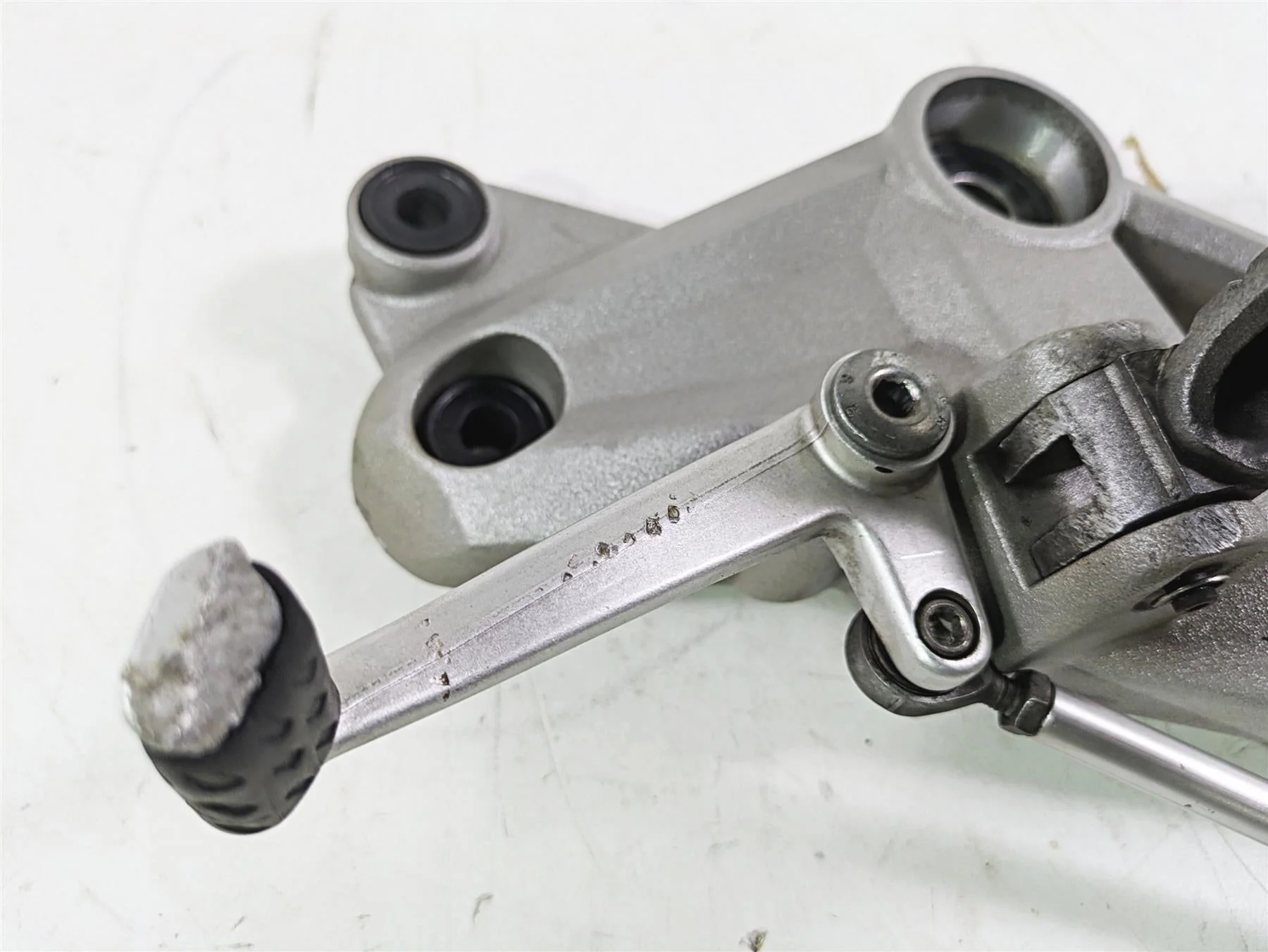 2009 Ducati Monster 1100 S Left Foot Peg & Shifter Set 82411451B 45622021A - Image 5