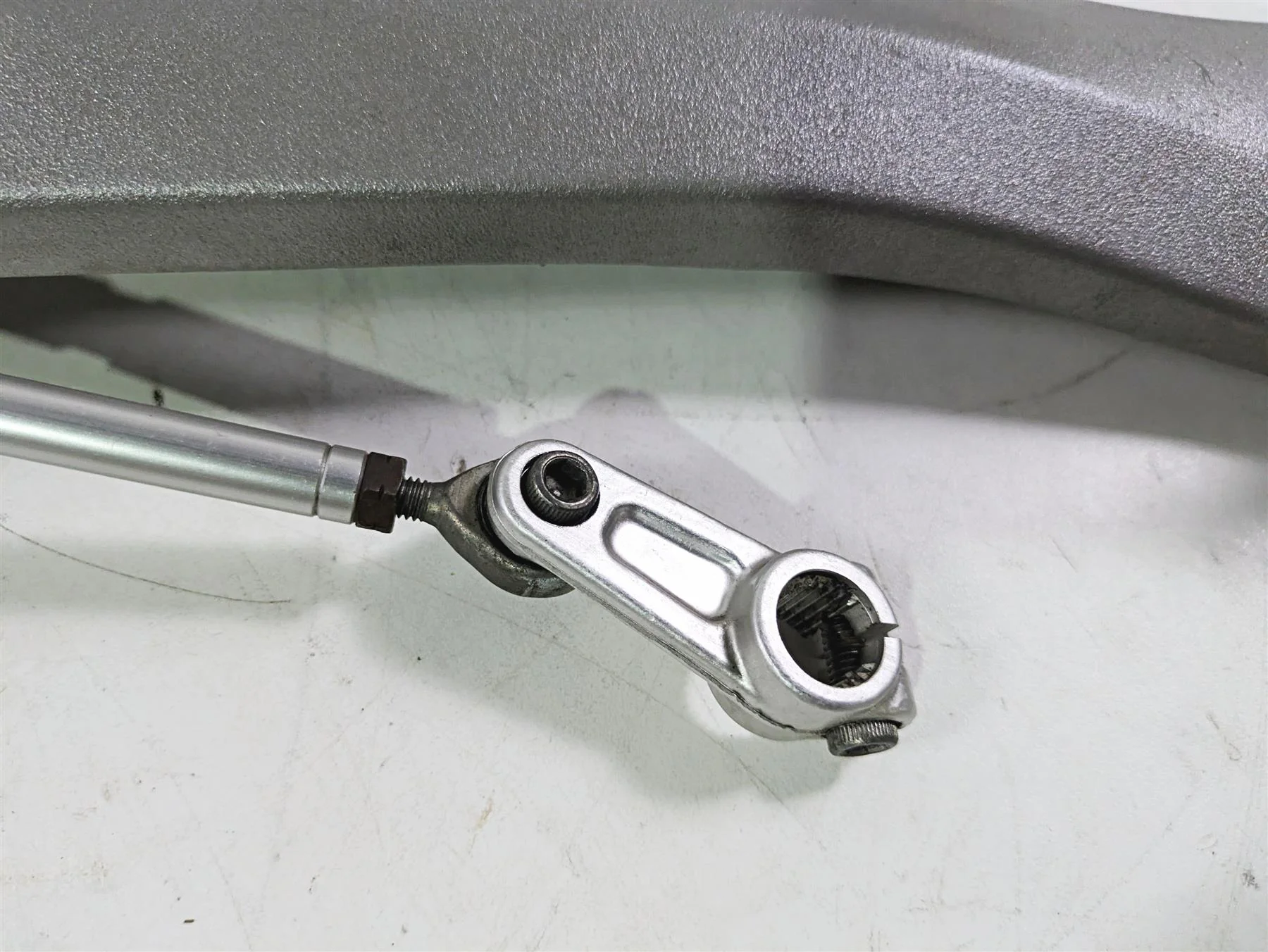 2009 Ducati Monster 1100 S Left Foot Peg & Shifter Set 82411451B 45622021A - Image 9