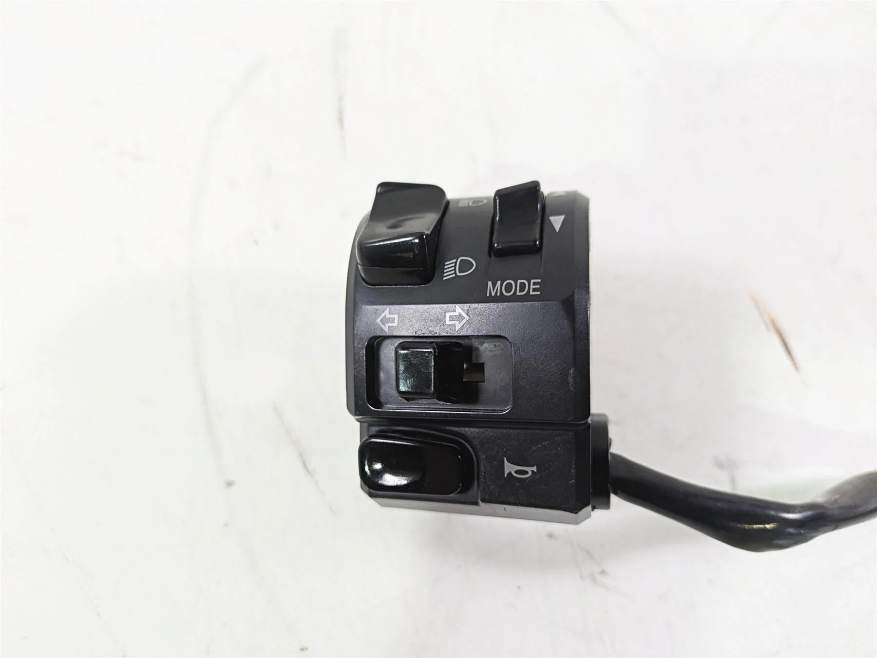 2009 Ducati Monster 1100 S Left Hand Light Horn Control Switch 65110101A - Image 7