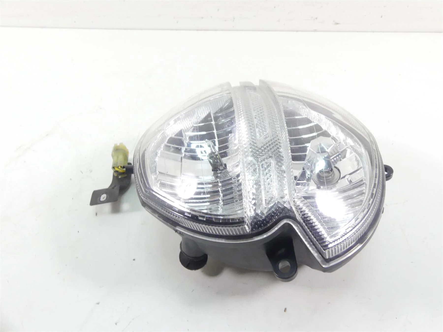 2009 Ducati Monster 1100 S Nice Headlight Head Light Lamp Lens 52010171B