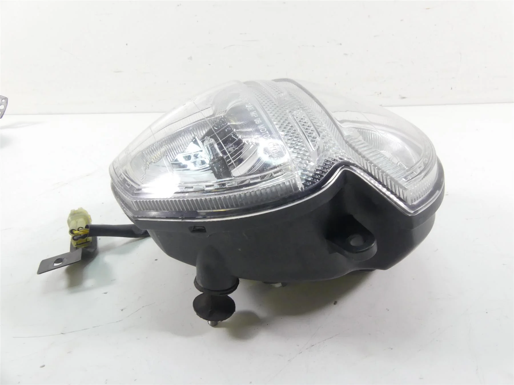 2009 Ducati Monster 1100 S Nice Headlight Head Light Lamp Lens 52010171B - Image 11