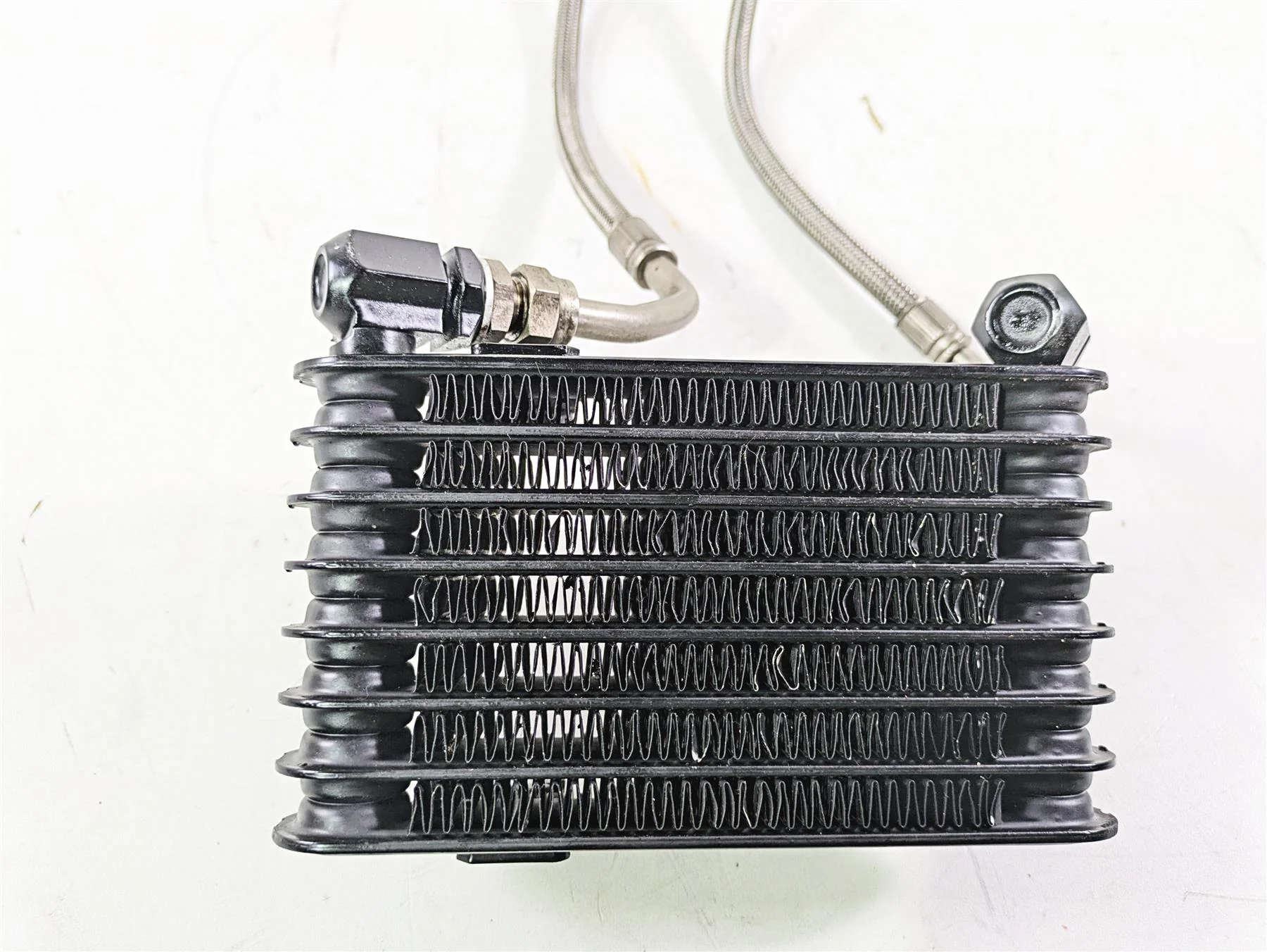 2009 Ducati Monster 1100 S Oil Cooler Radiator Lines Set 54840791A - Image 6