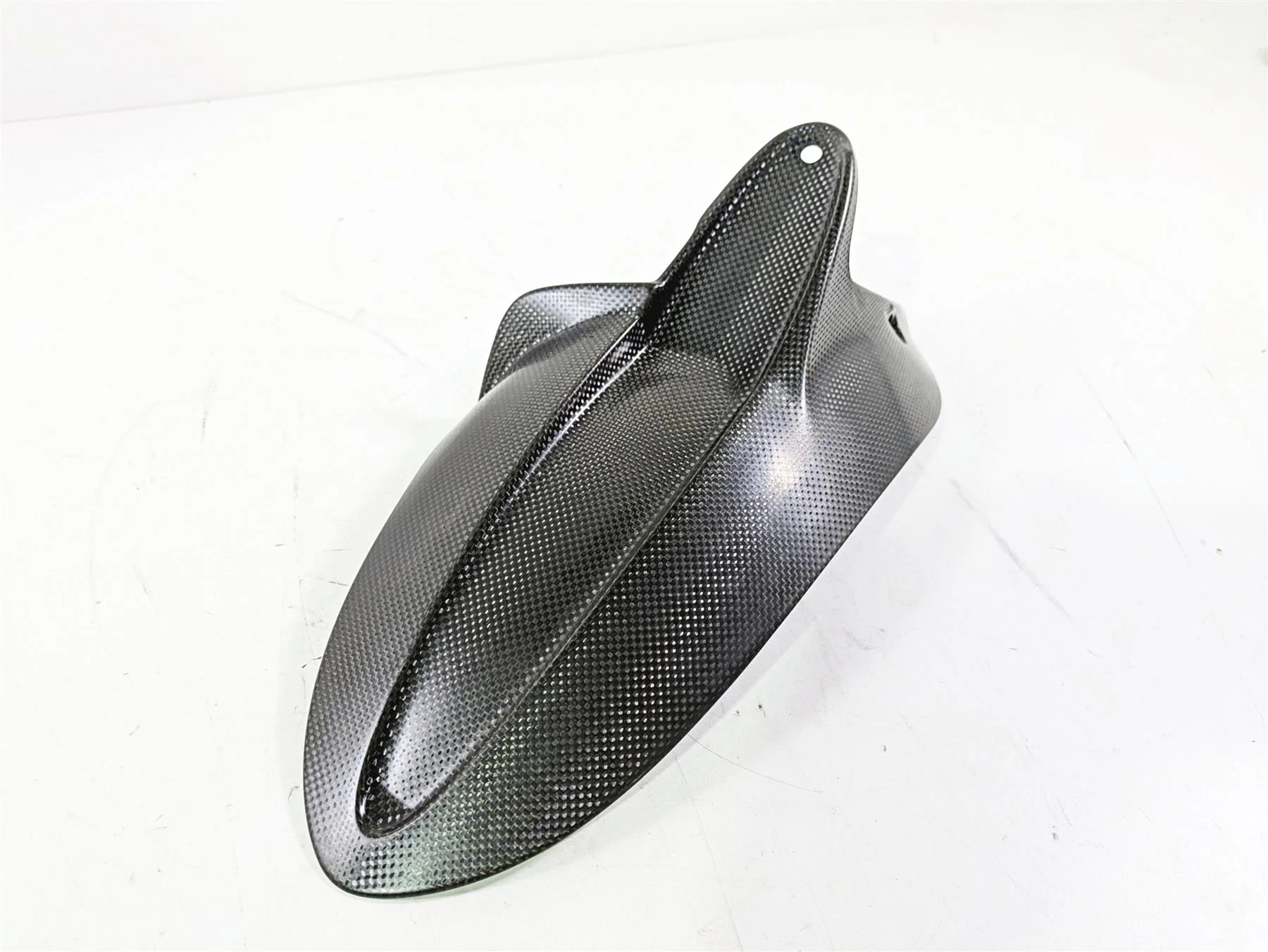 2009 Ducati Monster 1100 S Rear Carbon Fiber Fender Mud Flap 96995109B - Image 11