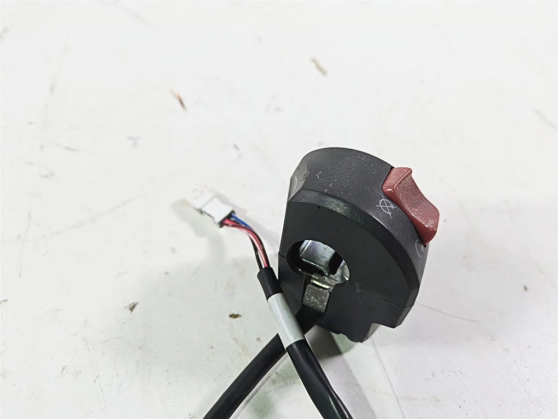 2009 Ducati Monster 1100 S Right Hand Start Kill Control Switch 65010071B - Image 10