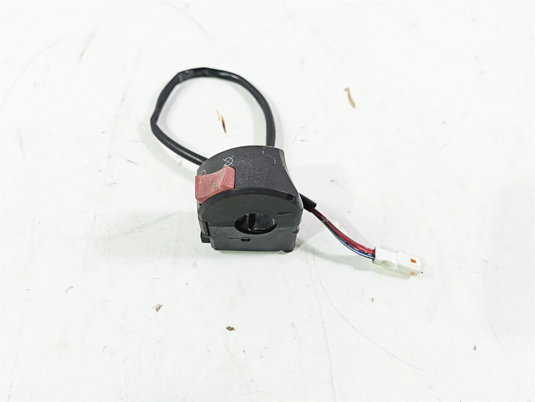 2009 Ducati Monster 1100 S Right Hand Start Kill Control Switch 65010071B - Image 2
