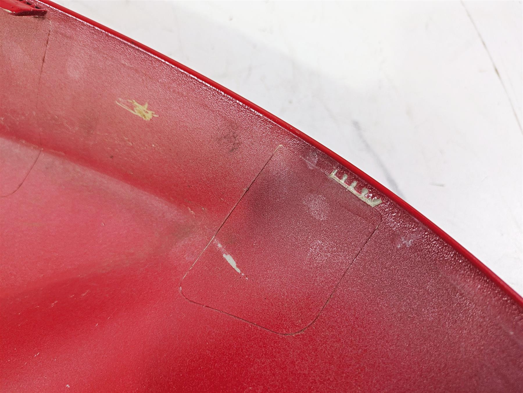 2009 Ducati Monster 1100 S Right Red Fuel Gas Tank Cover Fairing 48012591C - Image 8