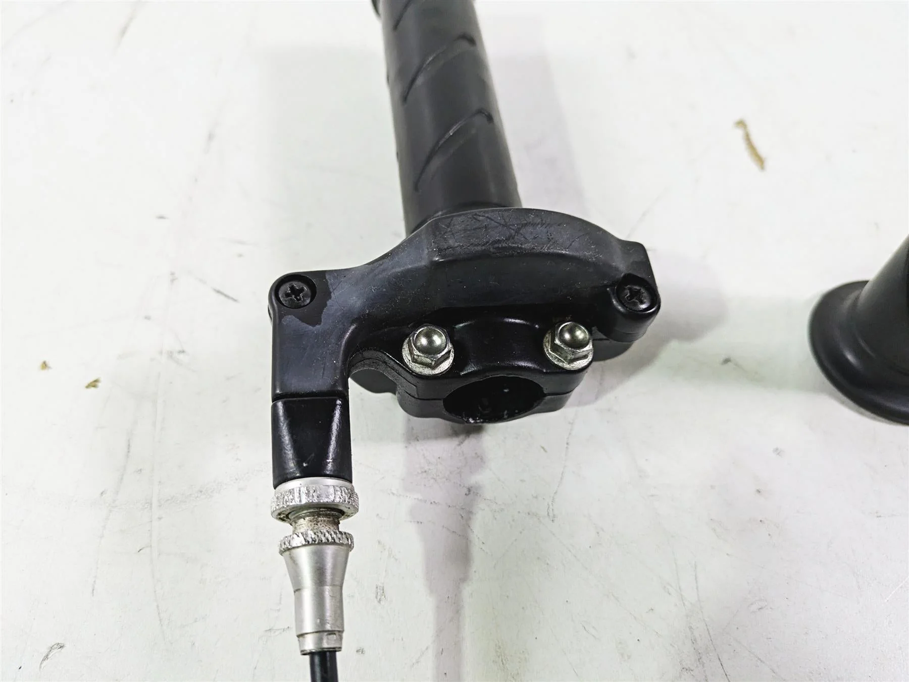 2009 Ducati Monster 1100 S Throttle Grip Handle Cable Set 65420032A - Image 5